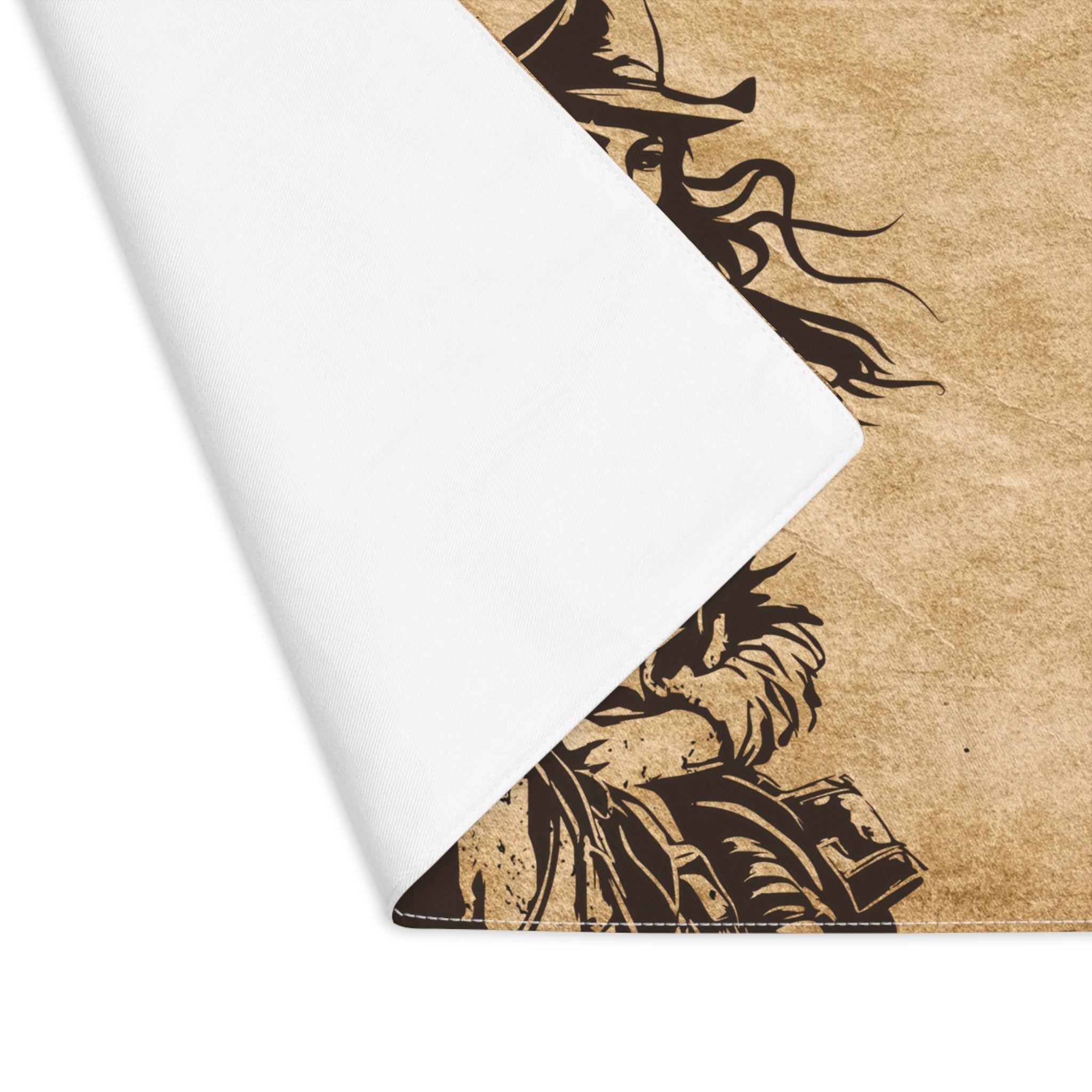 Vintage Cowgirl for Life Poster Washable 100% Cotton Lovers’ Fun Adult Sex Toys Gifts Mat