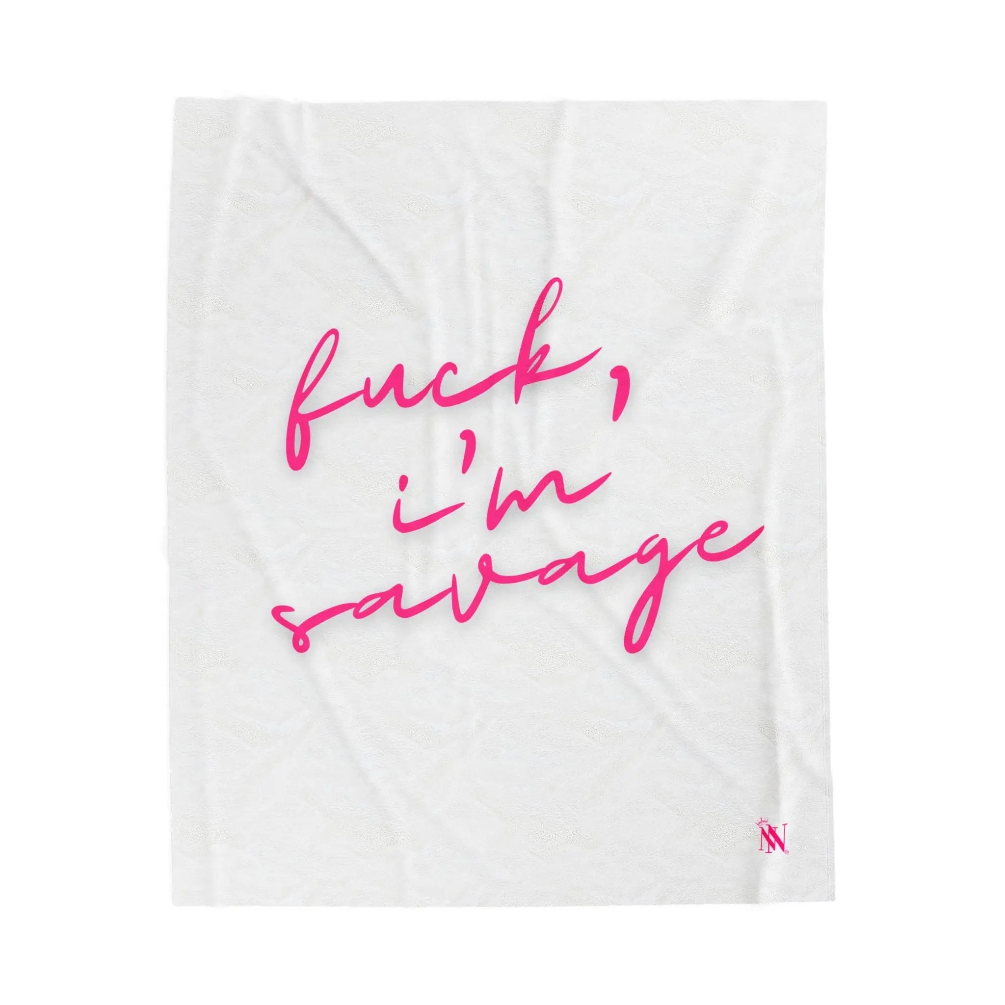 Fuck I’m Savage | Mix & Match Fun-Flirty Lovers’ Blankets