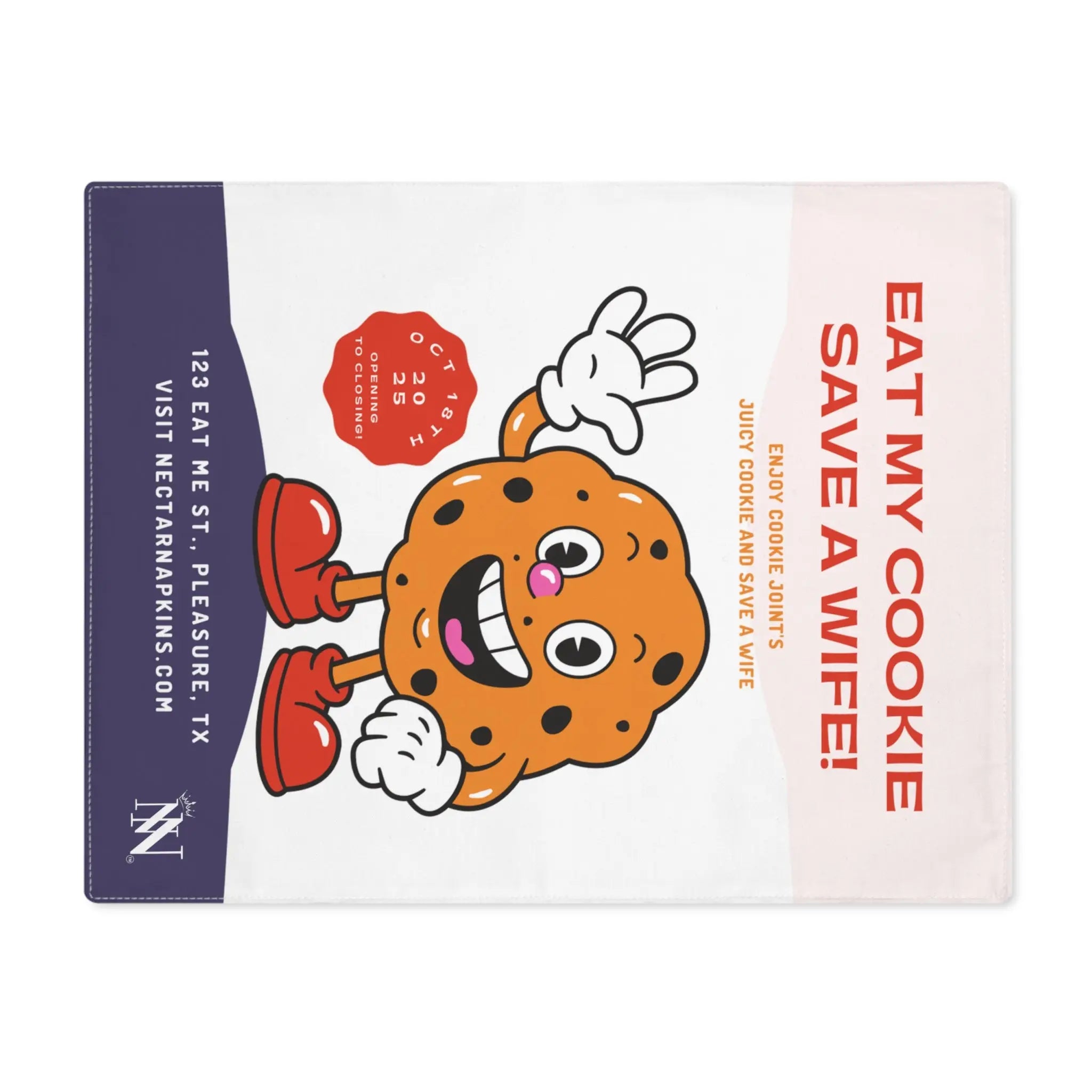 Eat My Cookie | Mix & Match Playful Fun-Flirty Lovers’ Toy Mats