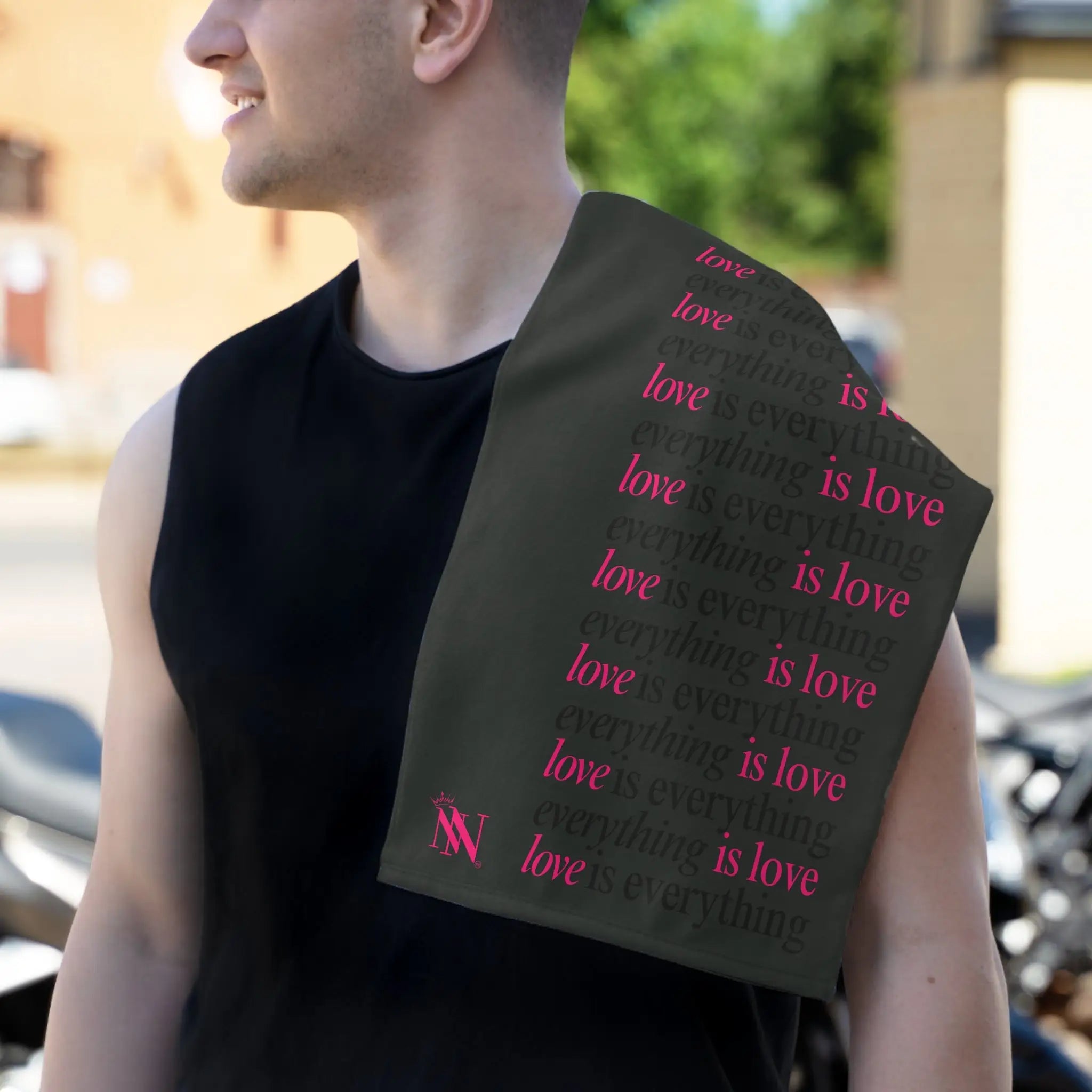 Everything is Love | Mix & Match Soft Fun-Flirty Lovers’ Towels