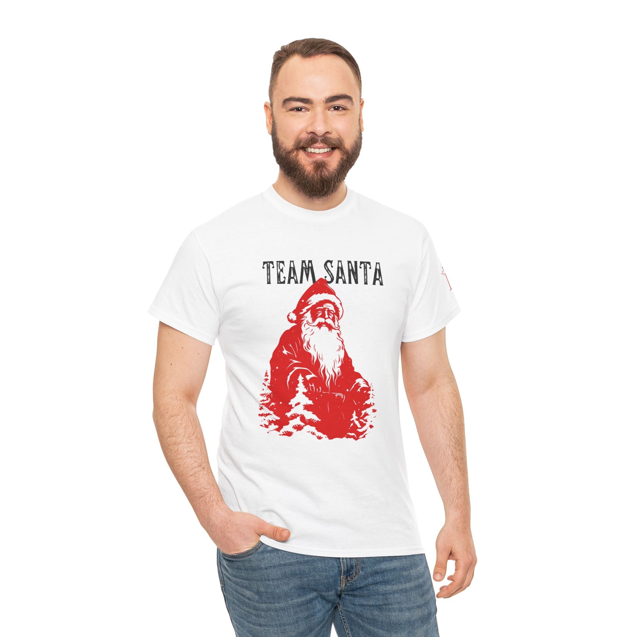 Team Santa | Mix & Match Cotton Unisex Fun-Flirty Lovers’ T-Shirts