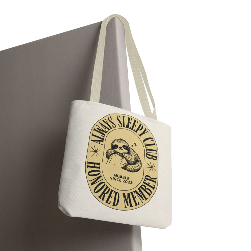 Always Sleepy Club Sloth | Mix & Match Fun-Flirty Lovers’ Totes