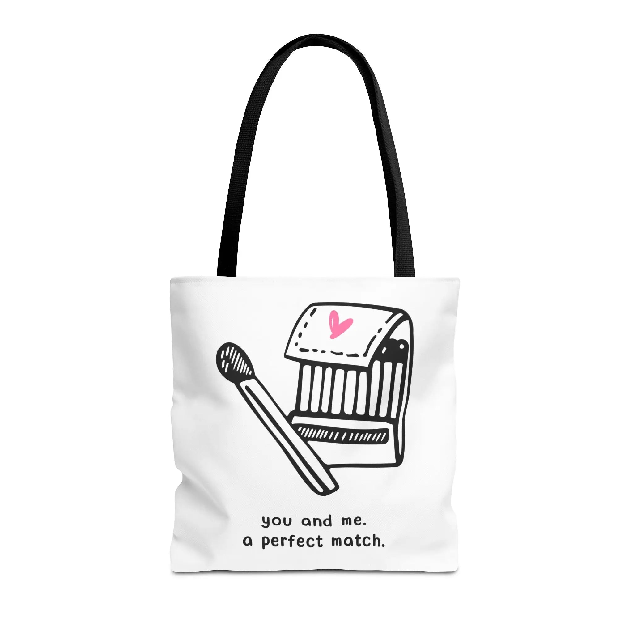 You and Me A Perfect Match | Mix & Match Fun-Flirty Lovers’ Totes