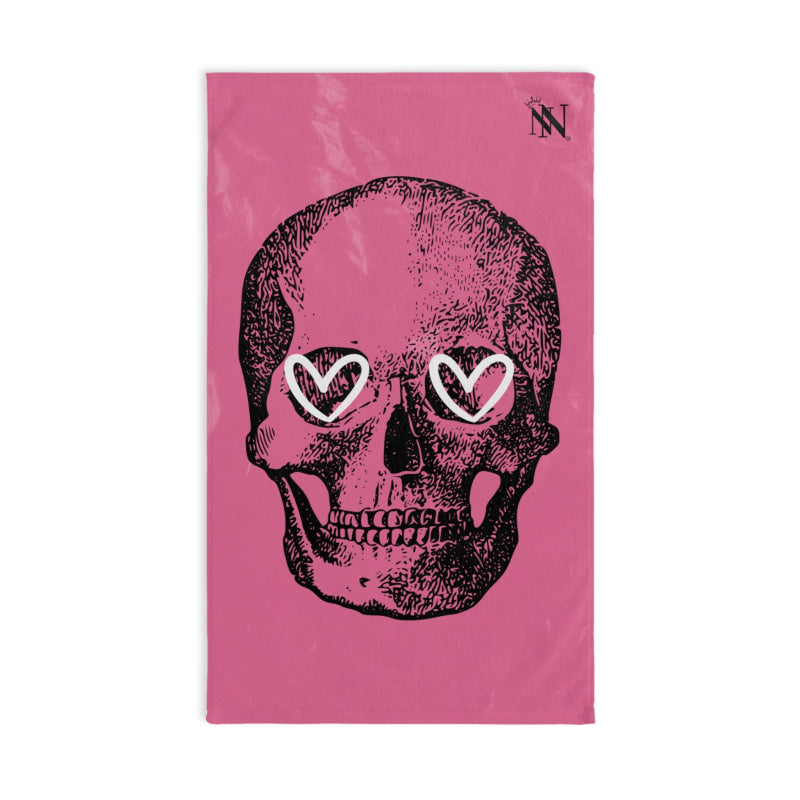 Skull Heart Eyes | Mix & Match Classic Fun-Flirty Lovers’ Towels
