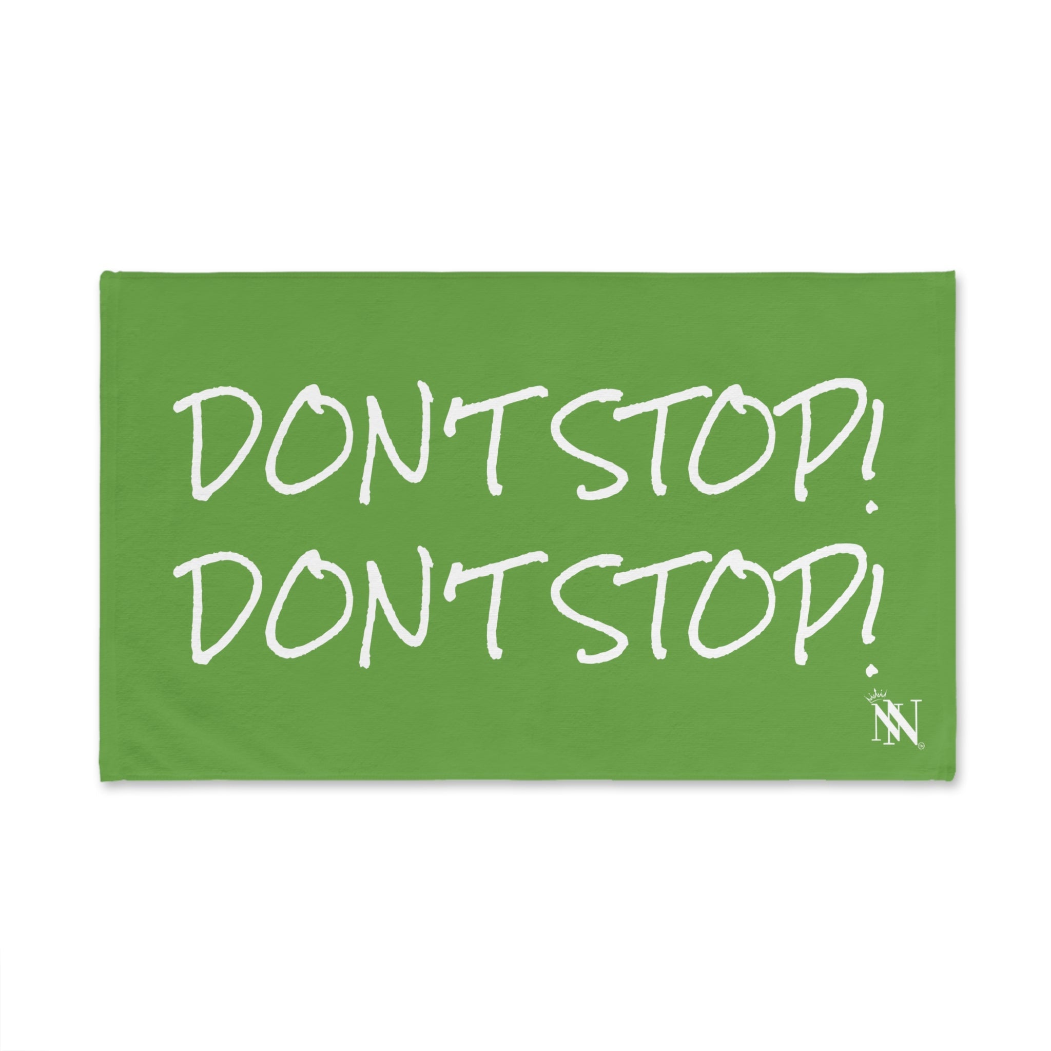 Don’t Stop! Don’t Stop Lime Green | Mix & Match Classic Fun-Flirty Lovers’ Towels