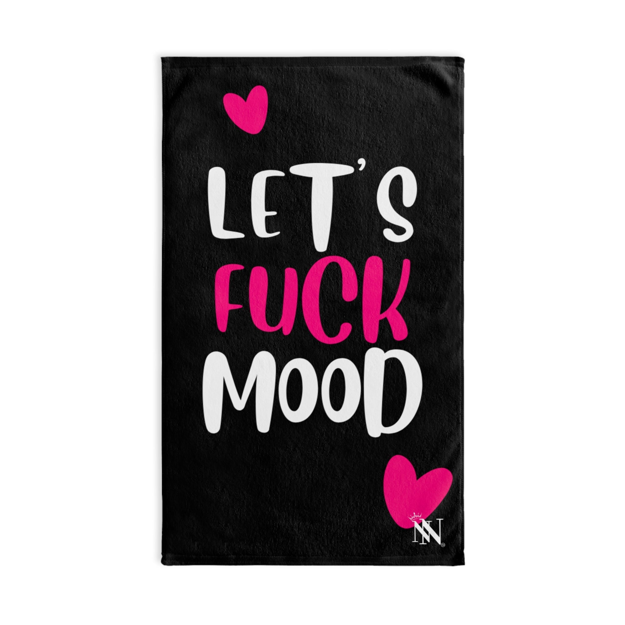 Letâs Fuck Mood Hearts Fun Cum Towel