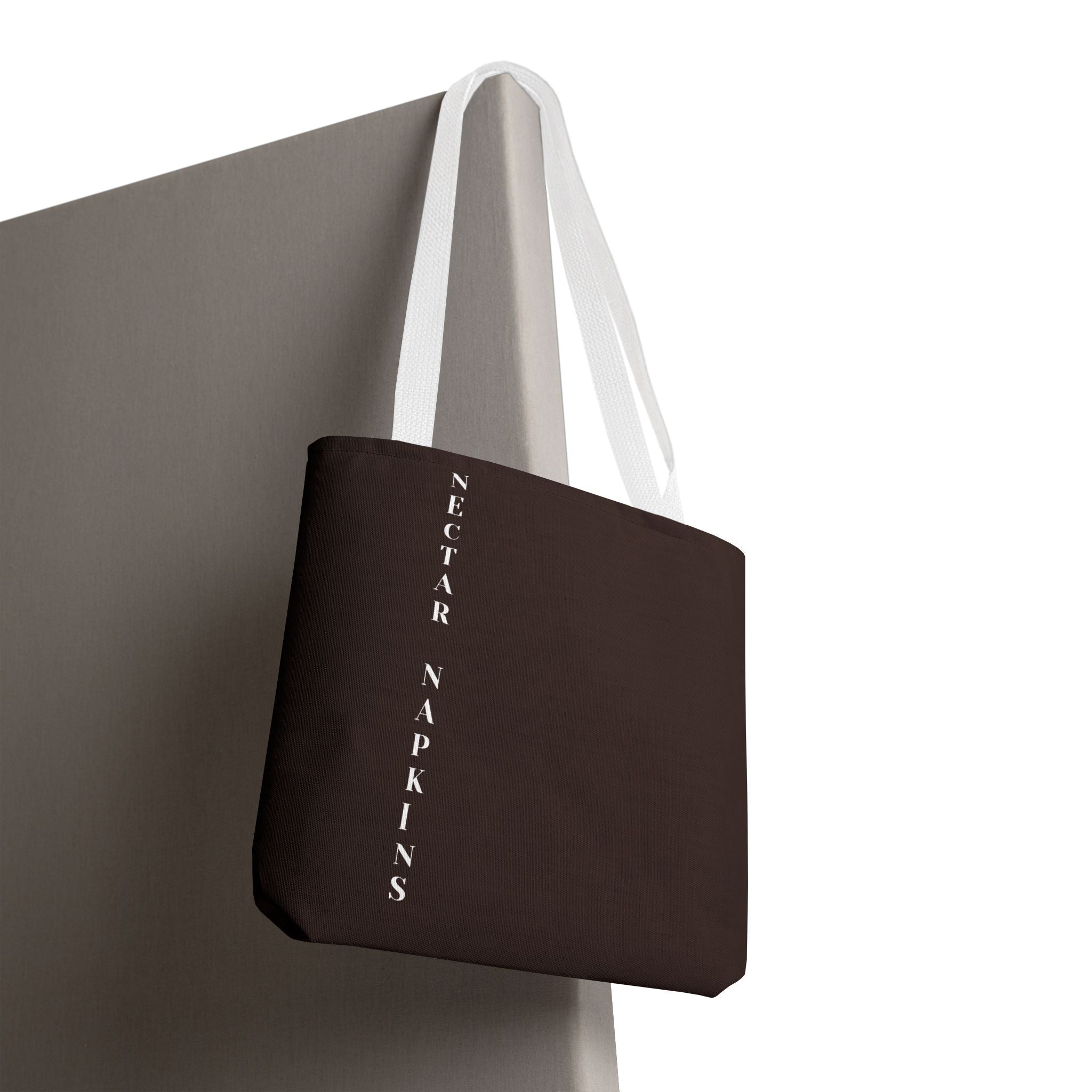Nectar Napkins Brand Chocolate Tote Bag
