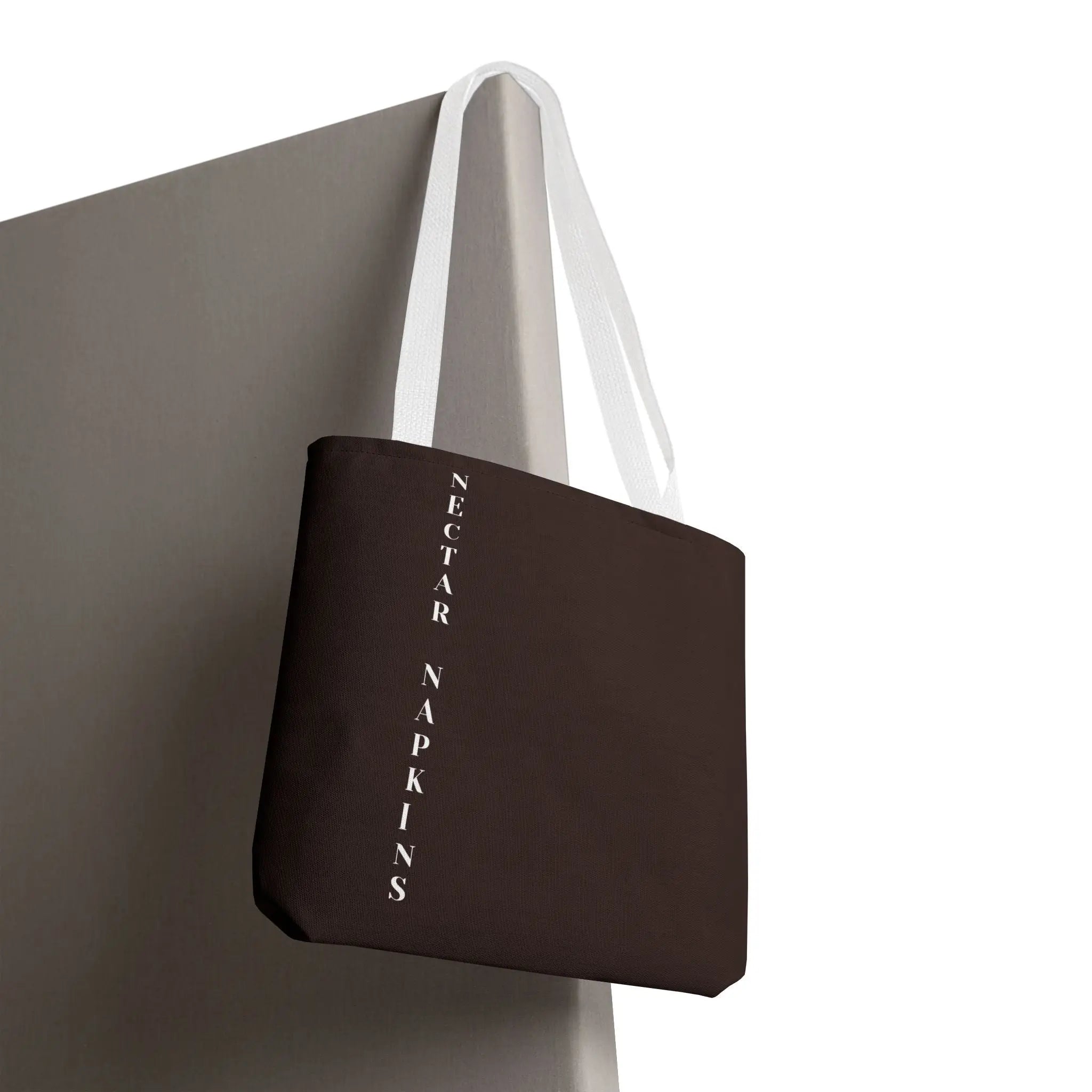 Nectar Napkins Brand Chocolate Tote Bag