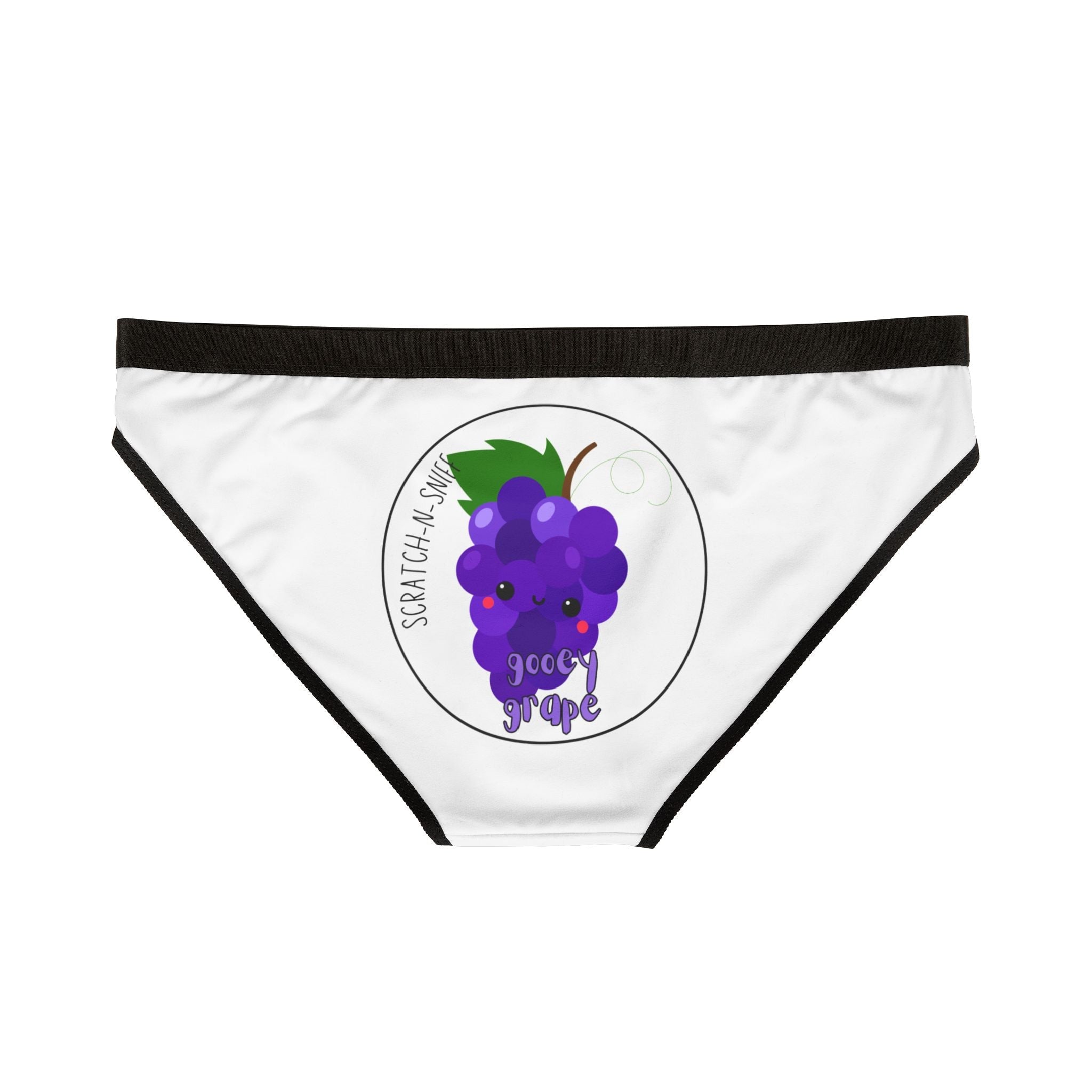 Gooey Grape Scratch N Sniff | Mix & Match Women’s Fun-Flirty Lovers’ Panties