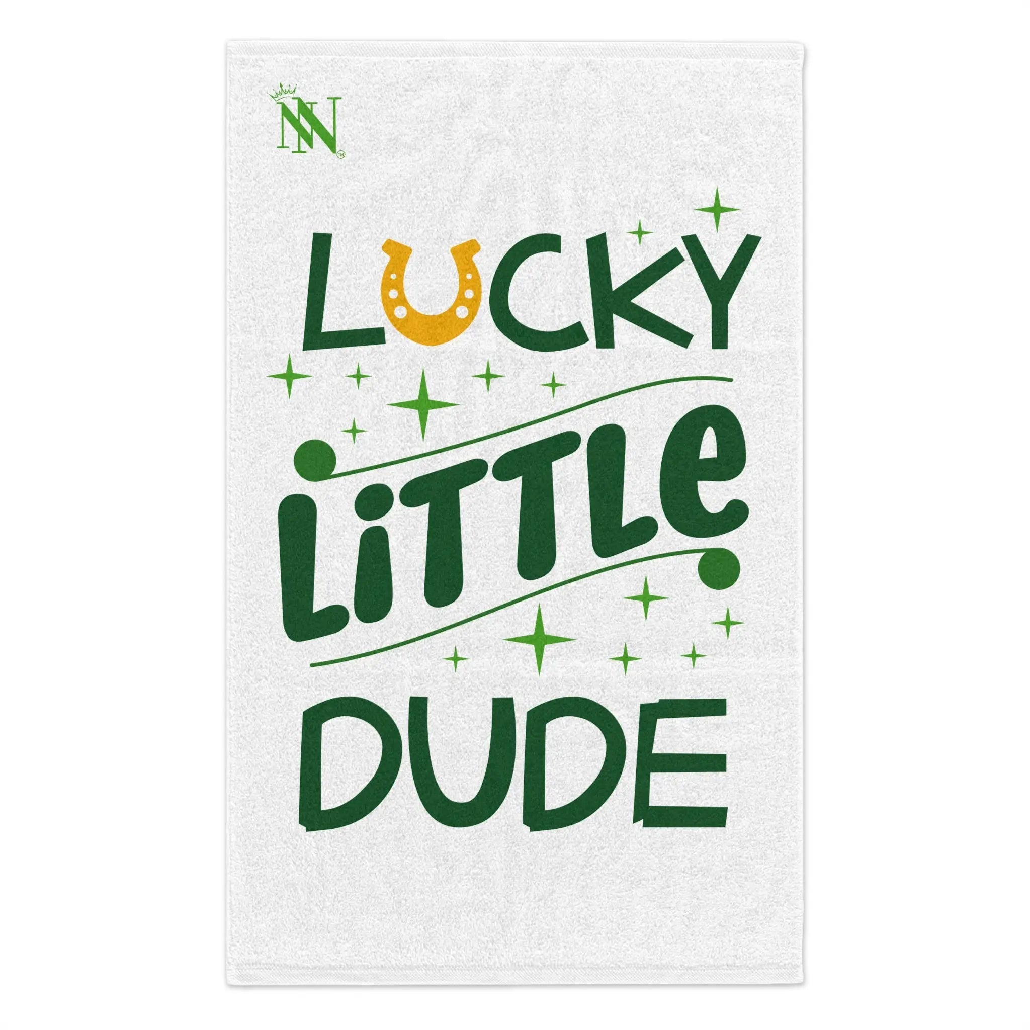 Lucky Little Dude St. Patrick’s Day | Mix & Match Soft Fun-Flirty Lovers’ Towels