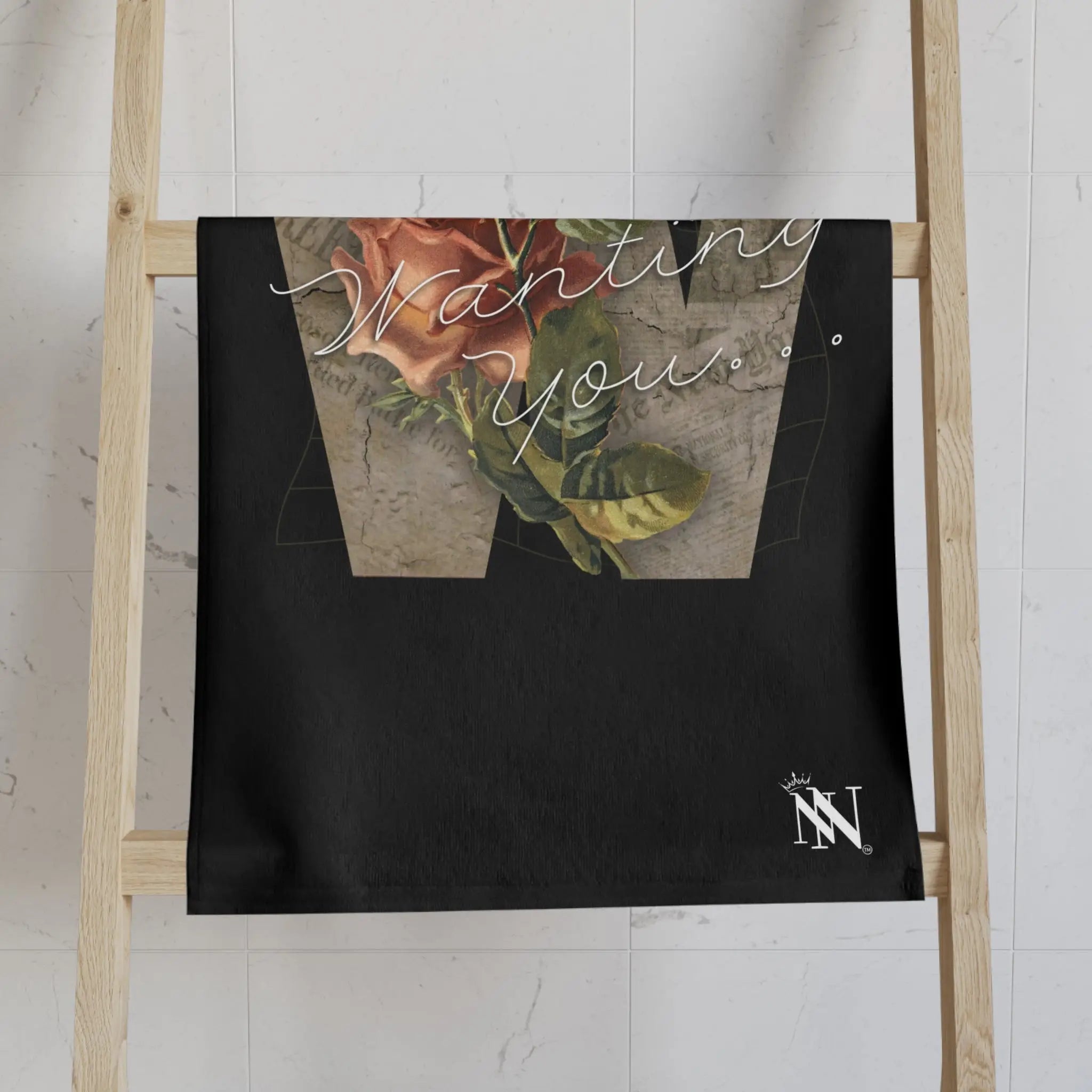 Wanting You... Floral | Mix & Match Classic Fun-Flirty Lovers’ Towels