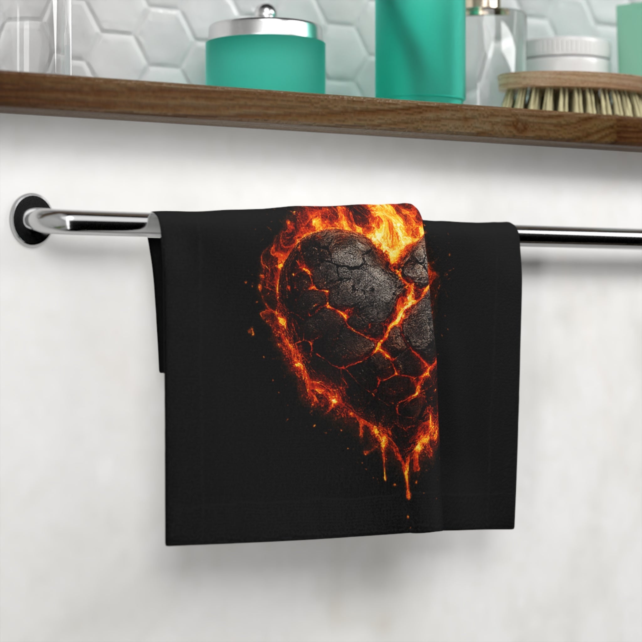 Burning Heart | Nectar Napkins Lils’ Fun-Flirty Lovers’ Towels