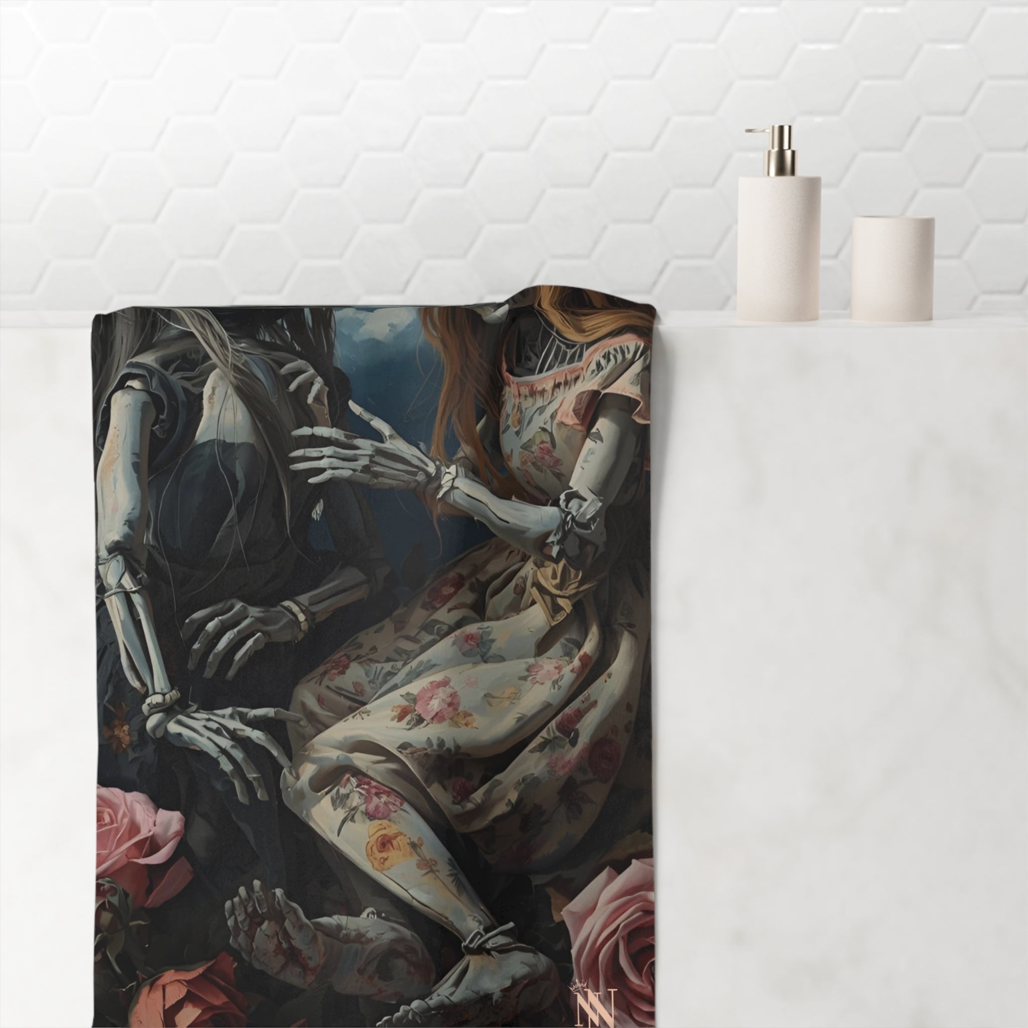 Death Become Us | Mix & Match XL Fun-Flirty Lovers’ Towels