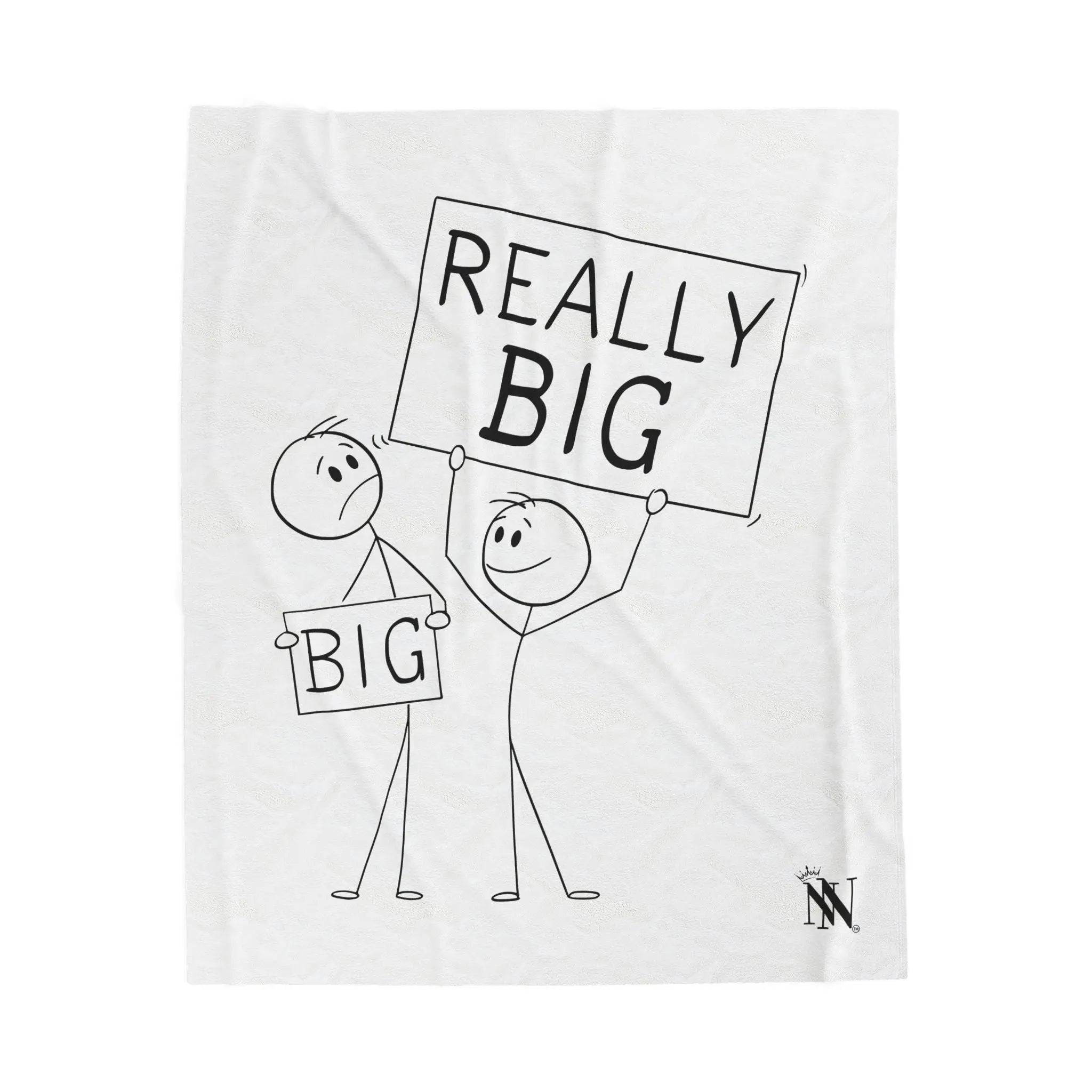 Really Big! | Mix & Match Velveteen Fun-Flirty Lovers’ Blankets