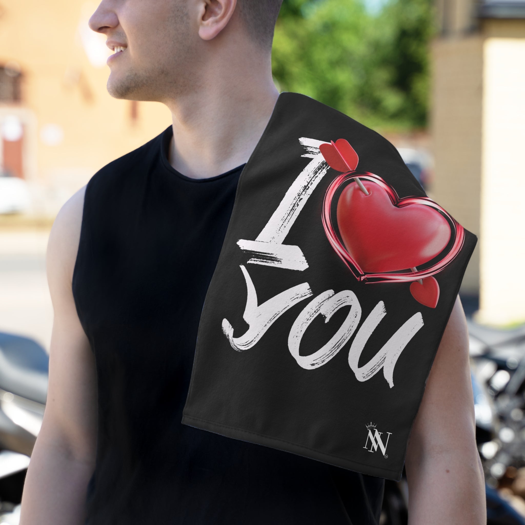 I Heart Arrow You Sex Towel