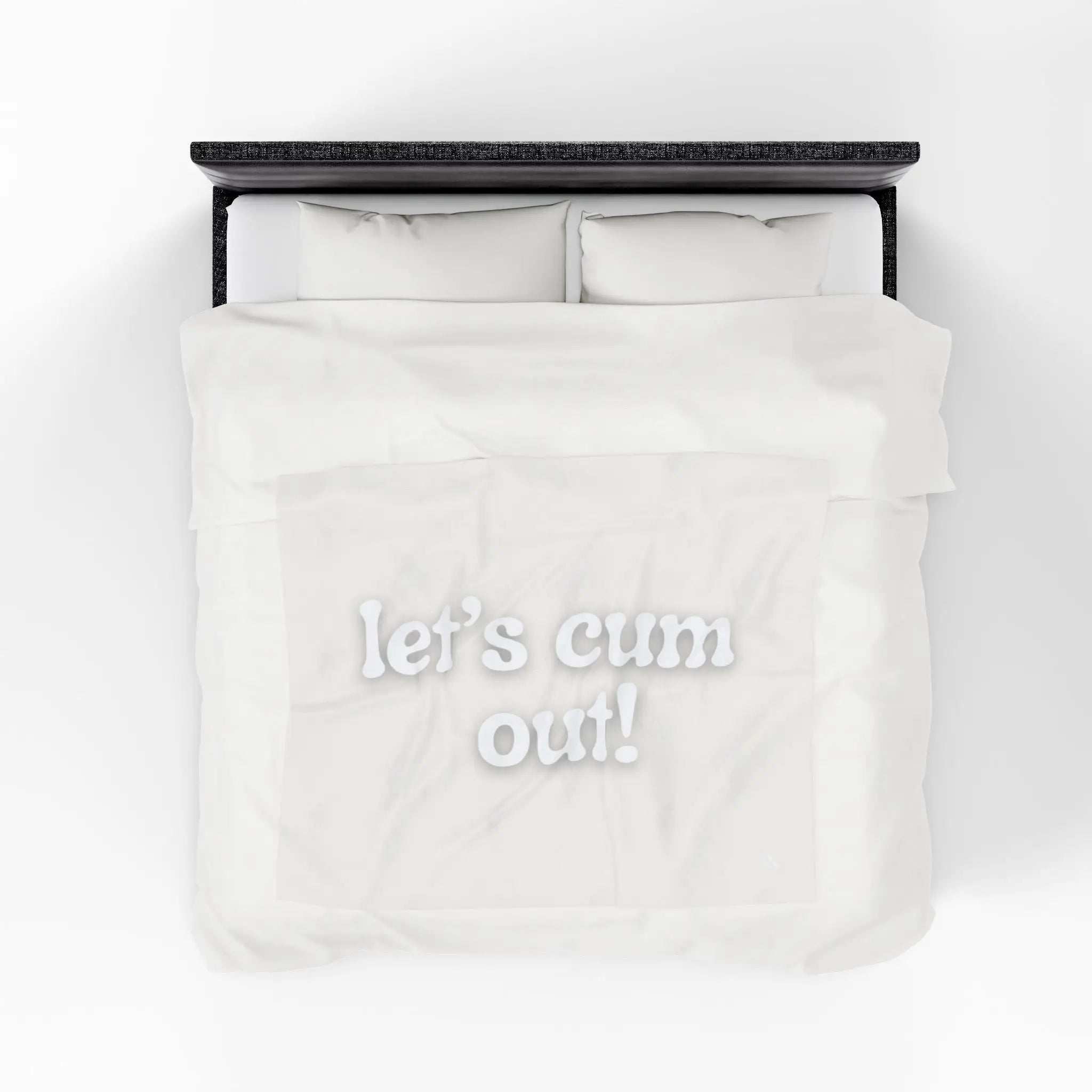 Let’s Cum Out! | Mix & Match Fun-Flirty Lovers’ Blankets