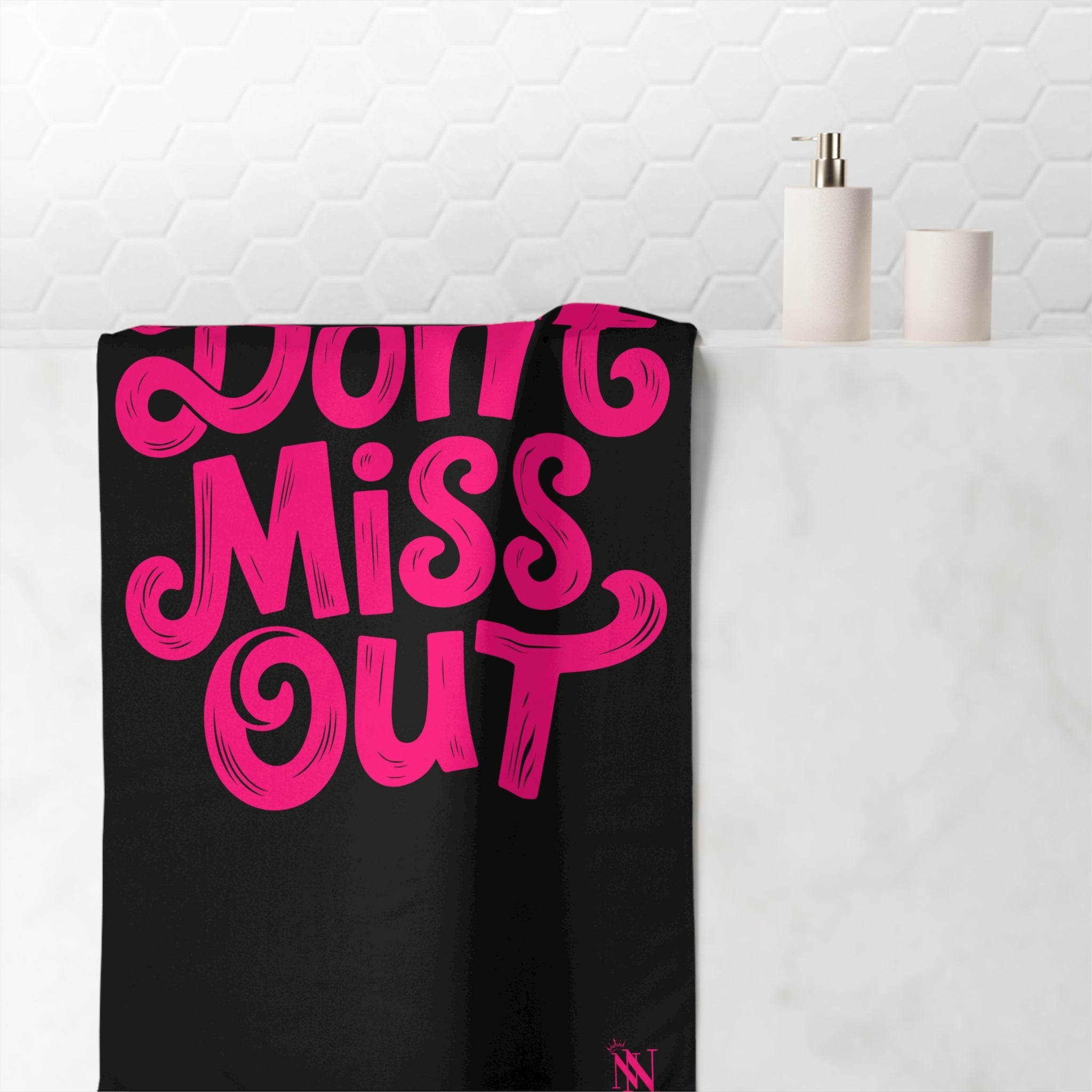 Don’t Miss Out | Mix & Match XL Fun-Flirty Lovers’ Towels