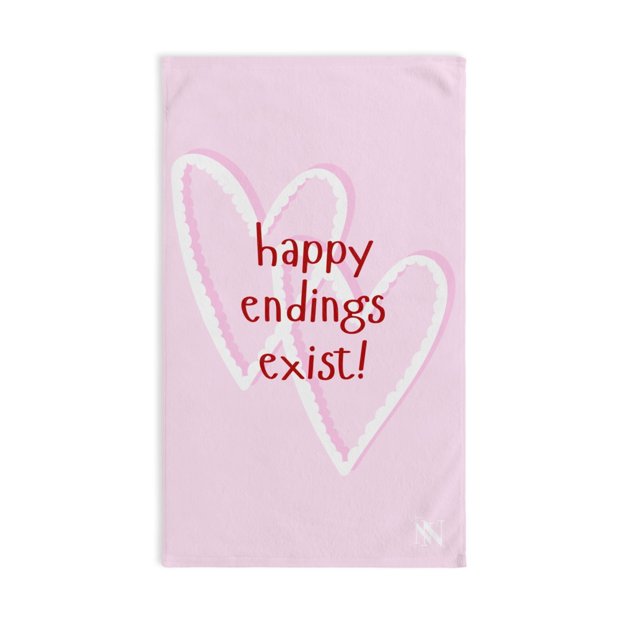 Happy Endings Exist! Two Hearts | Mix & Match Classic Fun-Flirty Loversâ Towels