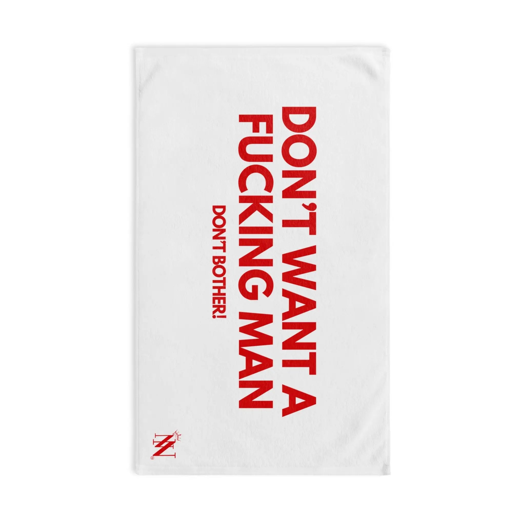 Don’t Want a Fucking Man | Mix & Match Classic Fun-Flirty Lovers’ Towels