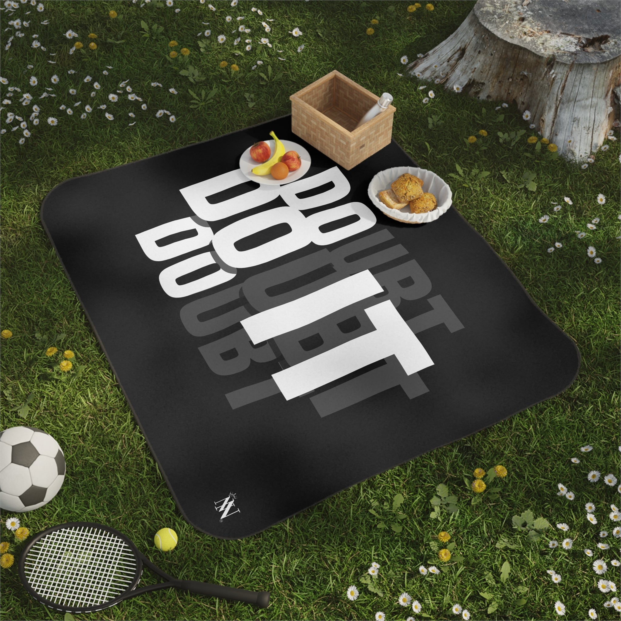 Don’t Doubt Do It | Mix Match Fun-Flirty Lovers’ Water-Resistant Blankets