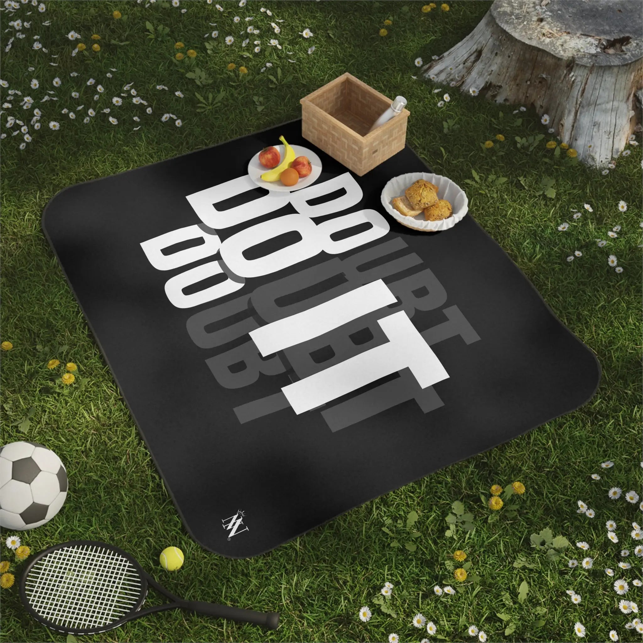 Don’t Doubt Do It | Mix Match Fun-Flirty Lovers’ Water-Resistant Blankets