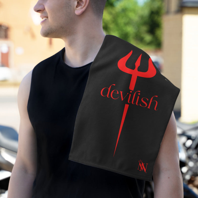 Devilish | Mix & Match Soft Fun-Flirty Lovers’ Towels