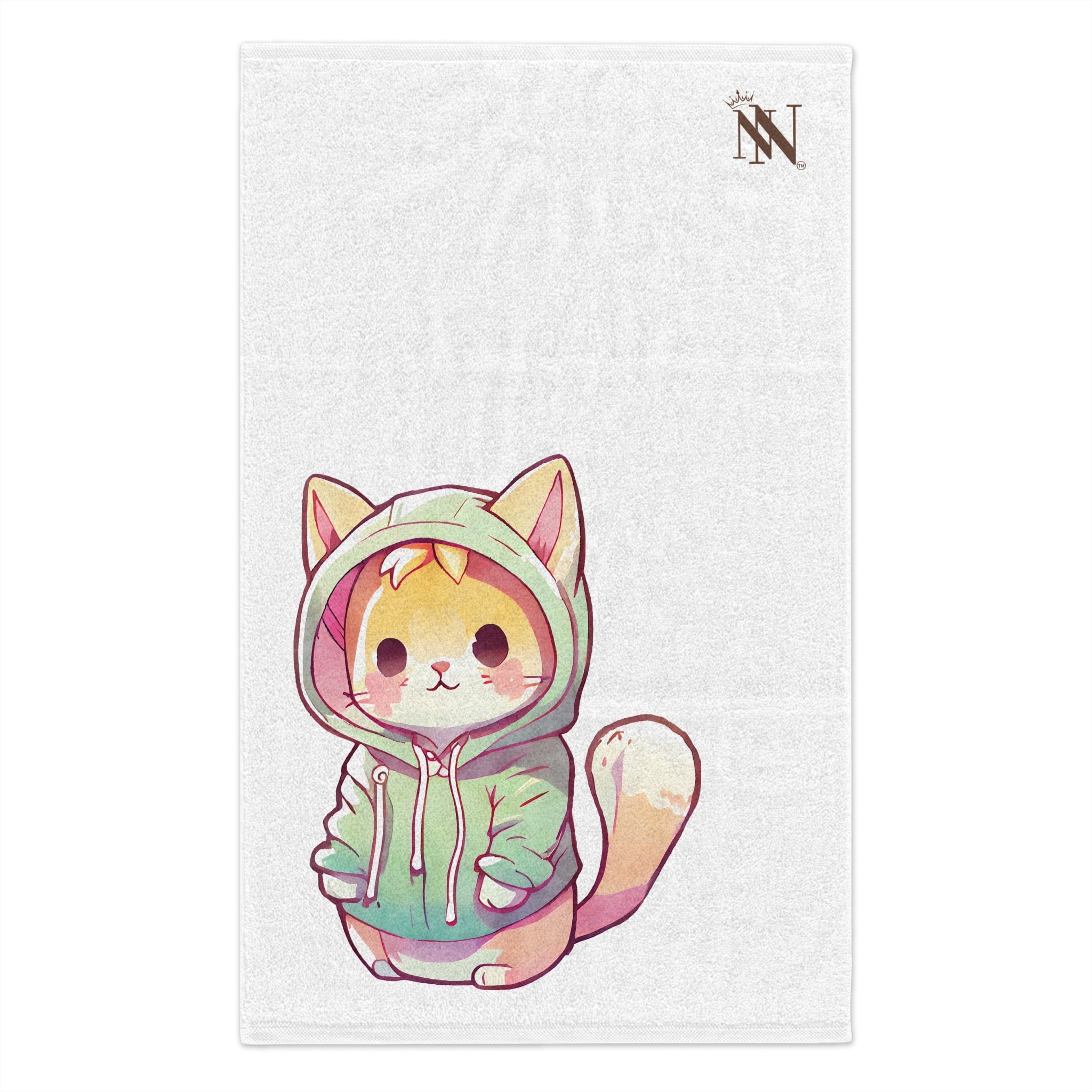 Cute Anime Kitten | Mix & Match Soft Fun-Flirty Lovers’ Towels