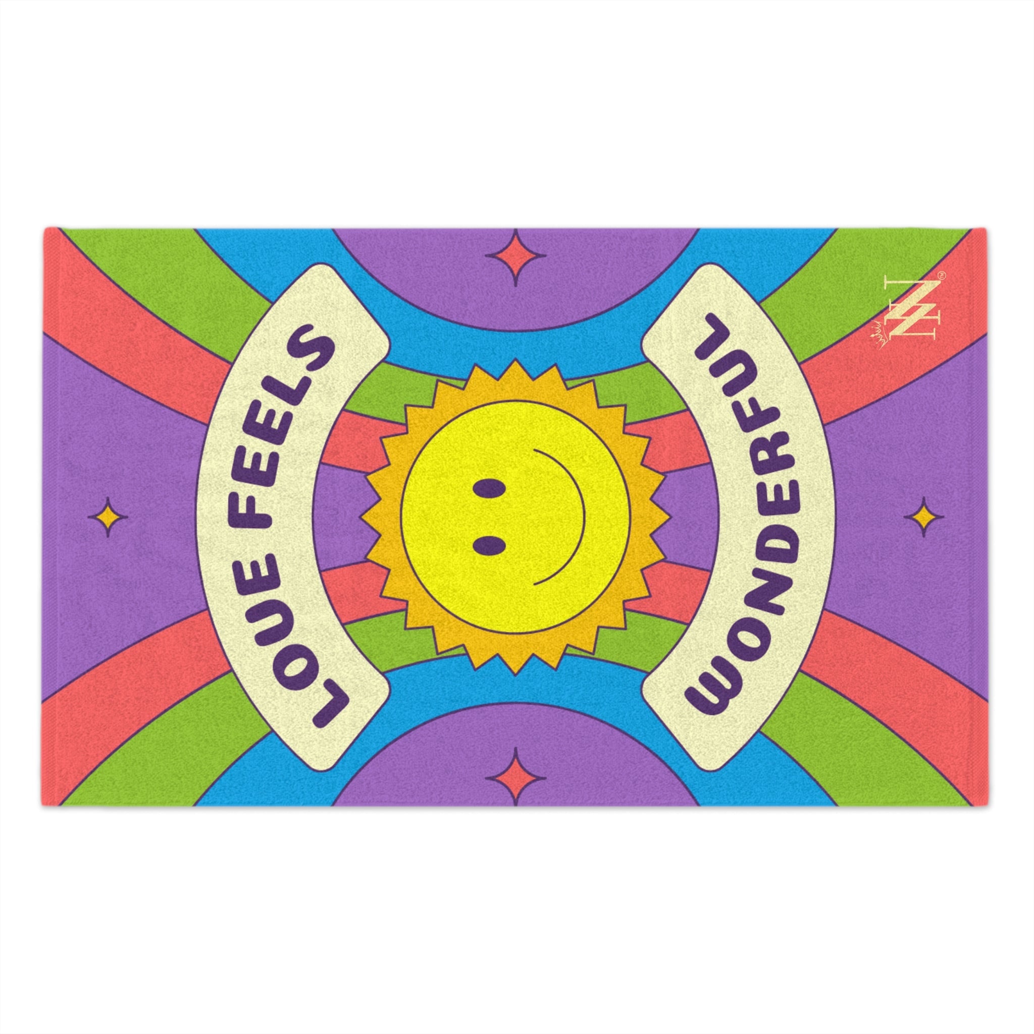 Love Feels Wonderful Retro Sex Towel
