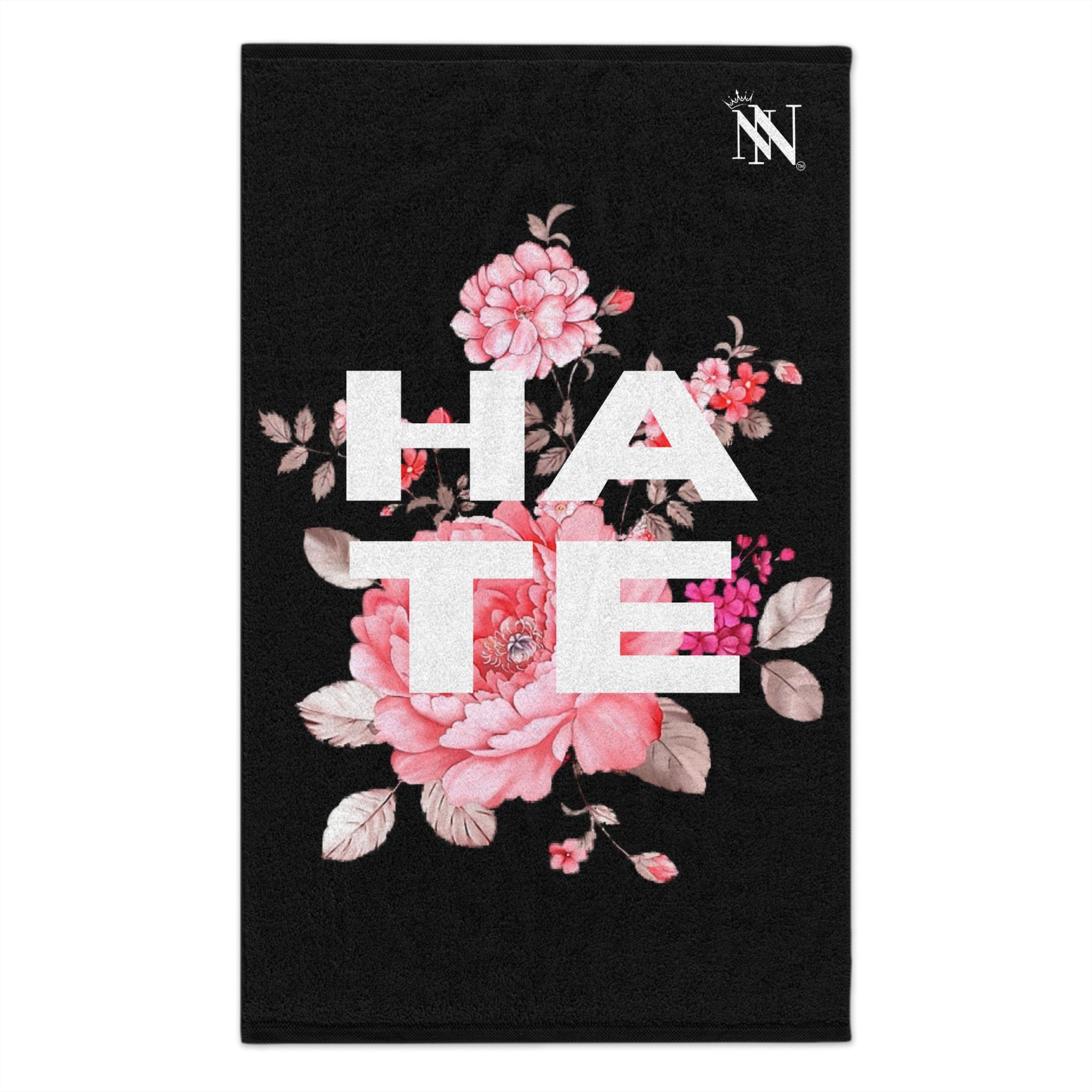 Floral Hate | Mix & Match Soft Fun-Flirty Lovers’ Towels