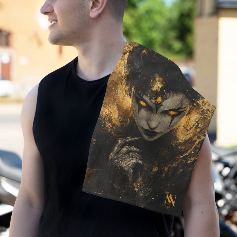 She Is the Abyss | Mix & Match Soft Fun-Flirty Lovers’ Towels