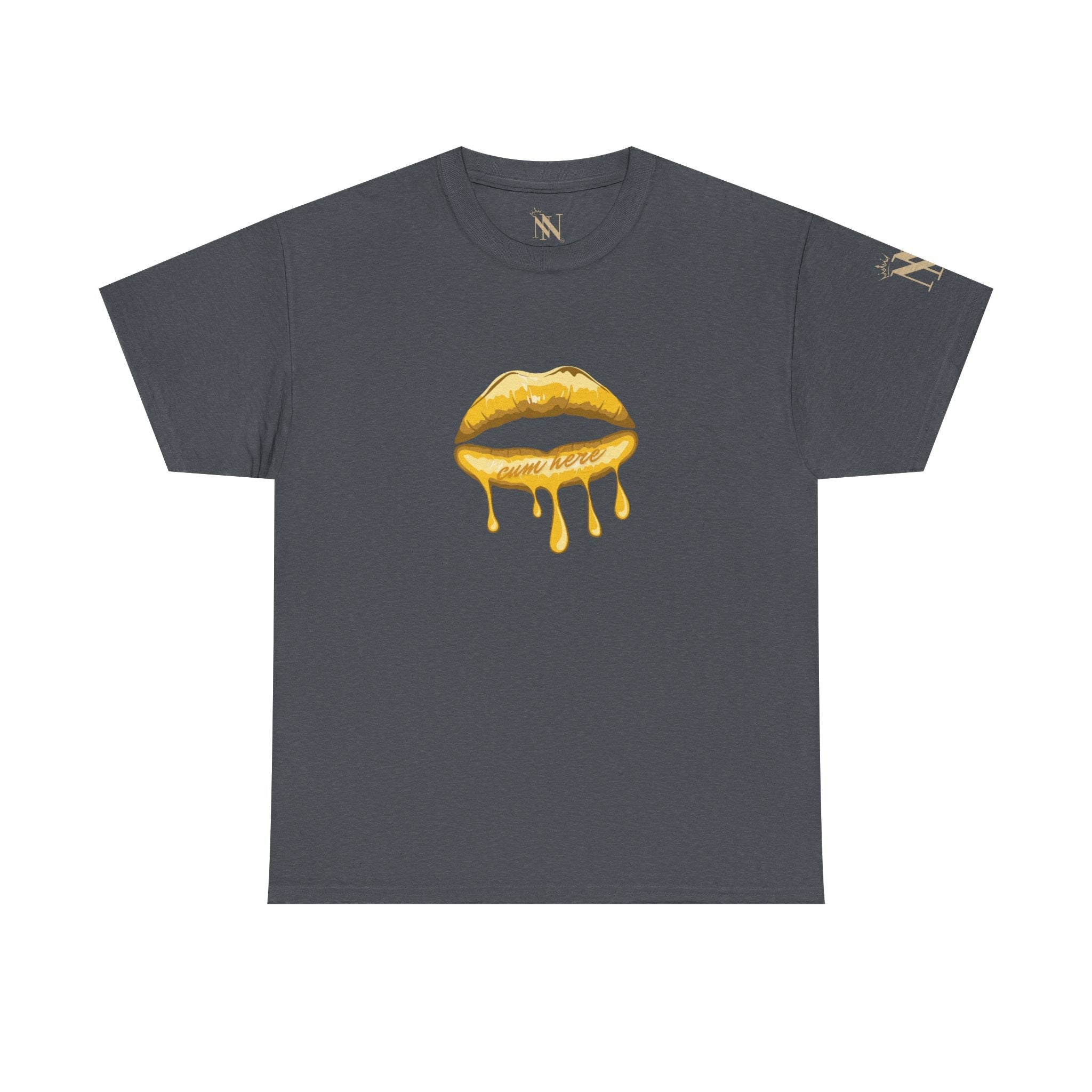 Cum Here Lips | Mix & Match 100% Cotton Unisex Fun-Flirty Lovers’ Tees