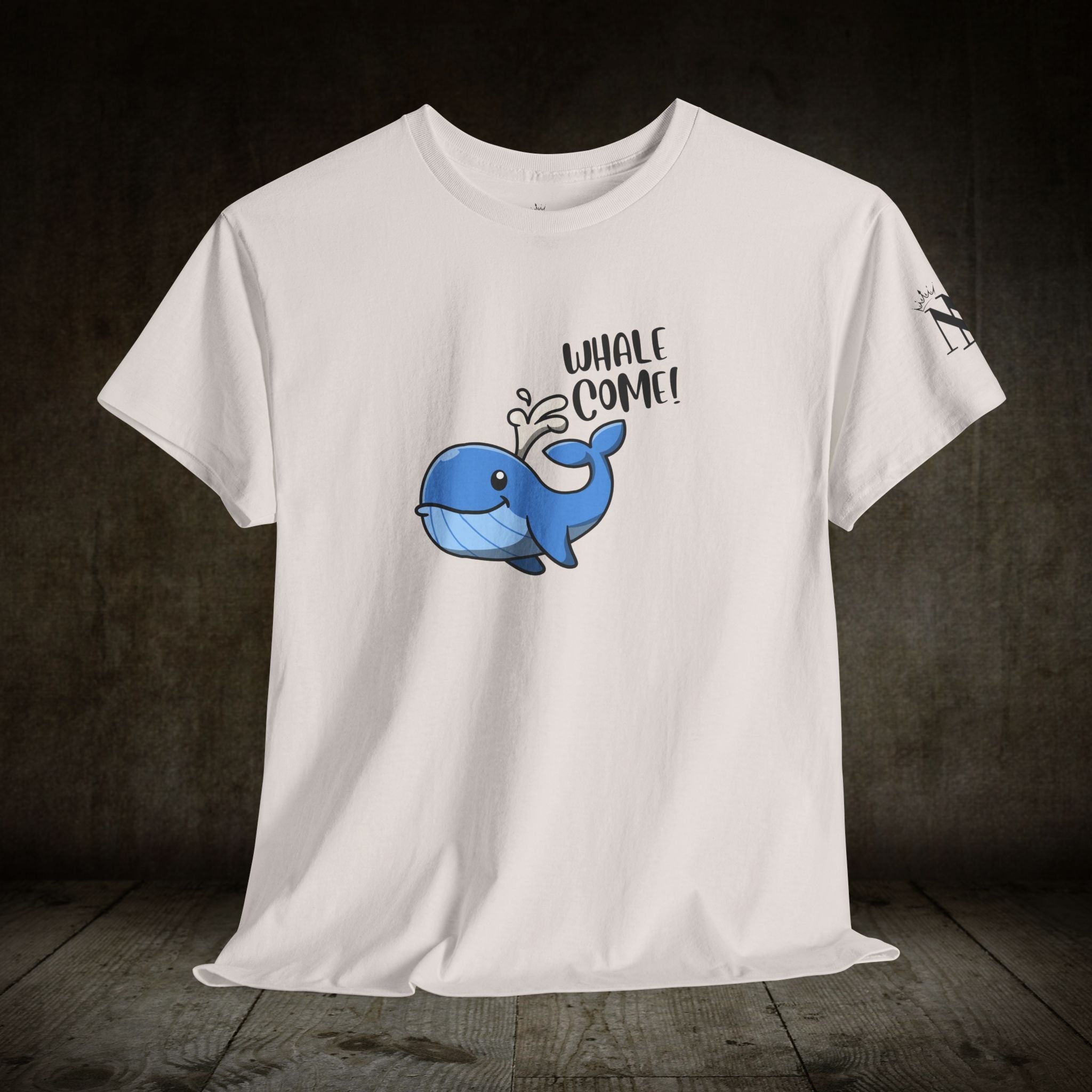 Whale Come! | Mix & Match 100% Cotton Unisex Fun-Flirty Lovers’ Tees