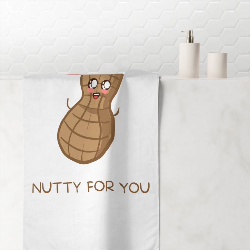 Nutty For You | Mix & Match XL Fun-Flirty Lovers’ Towels