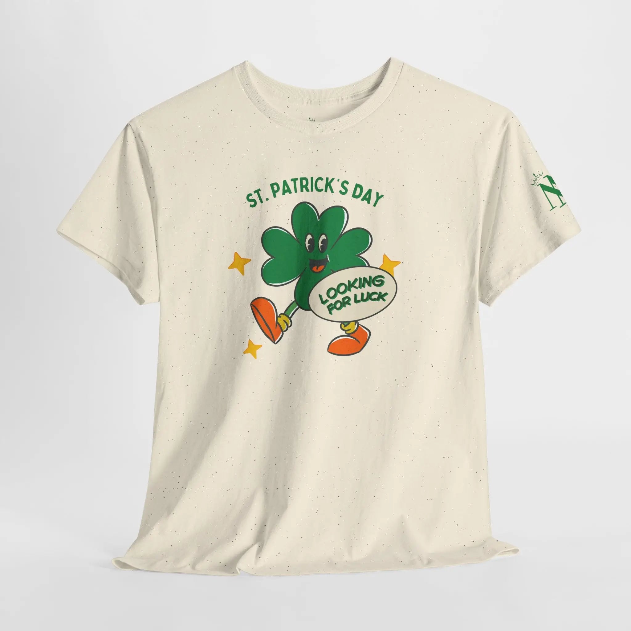 Looking for Luck Shamrock St. Patrick’s Day | Mix & Match Cotton Unisex Fun-Flirty Lovers’ T-Shirts