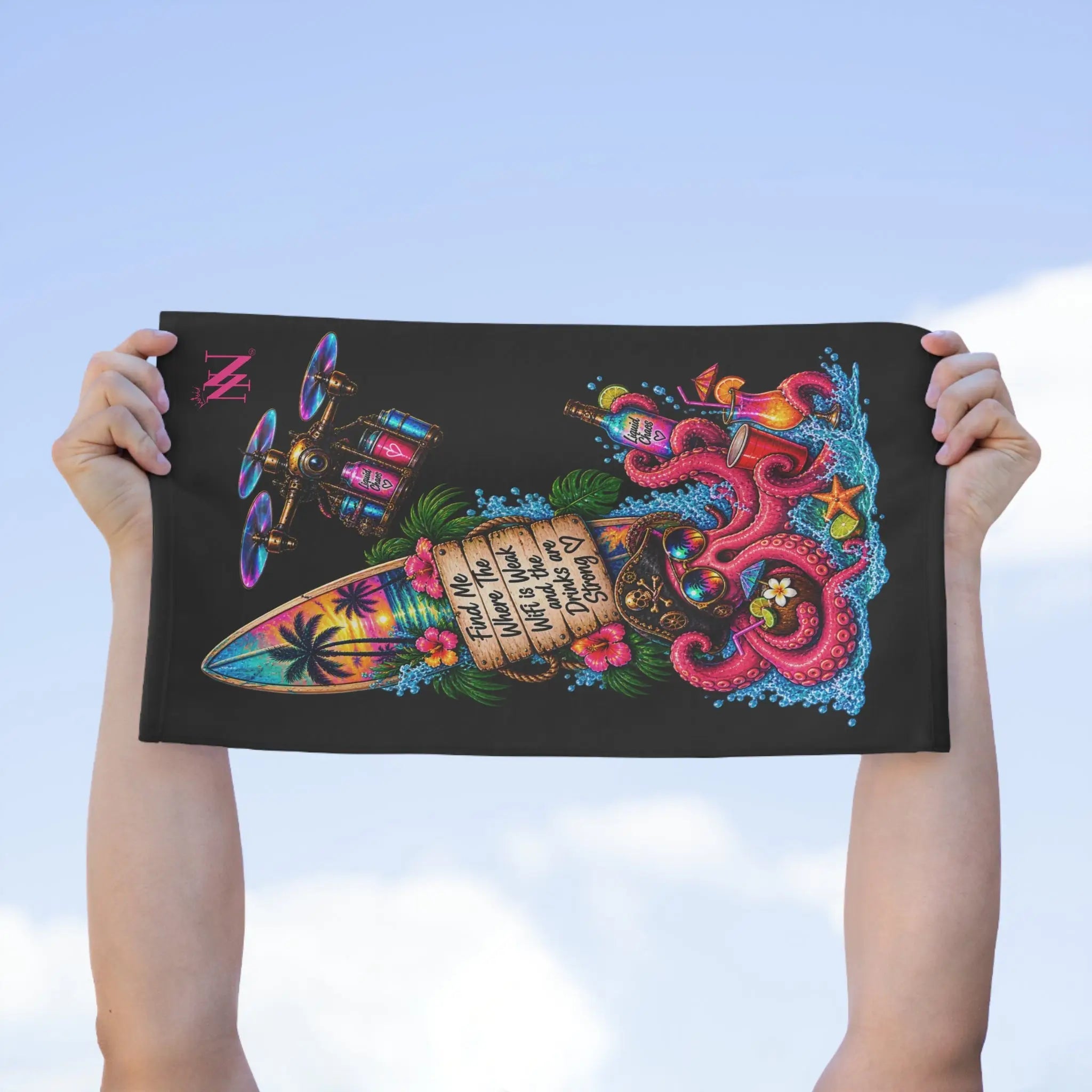 Liquid Chaos Spring Break Sex Towel