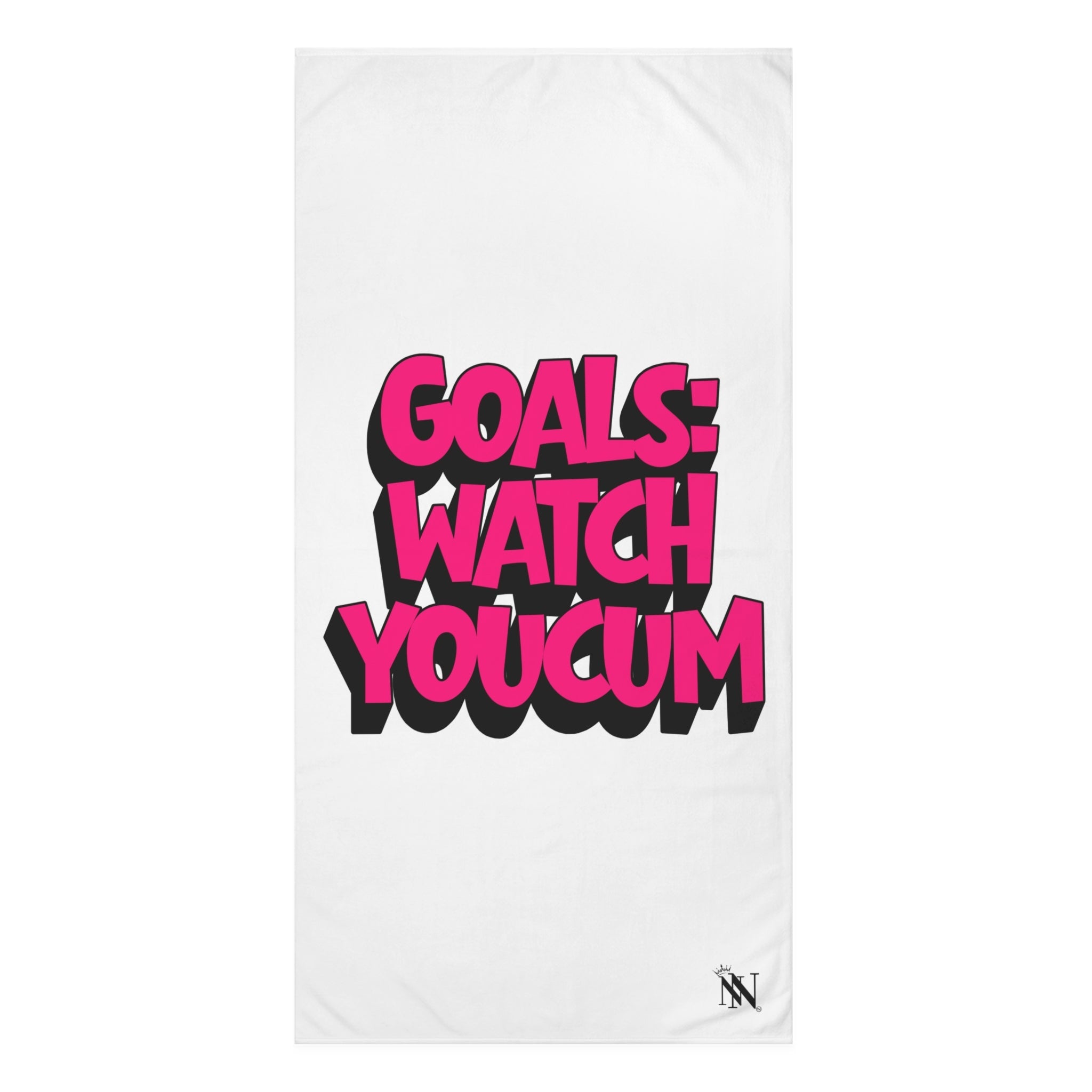 Goals: Watch You Cum | Mix & Match XL Fun-Flirty Lovers’ Towels