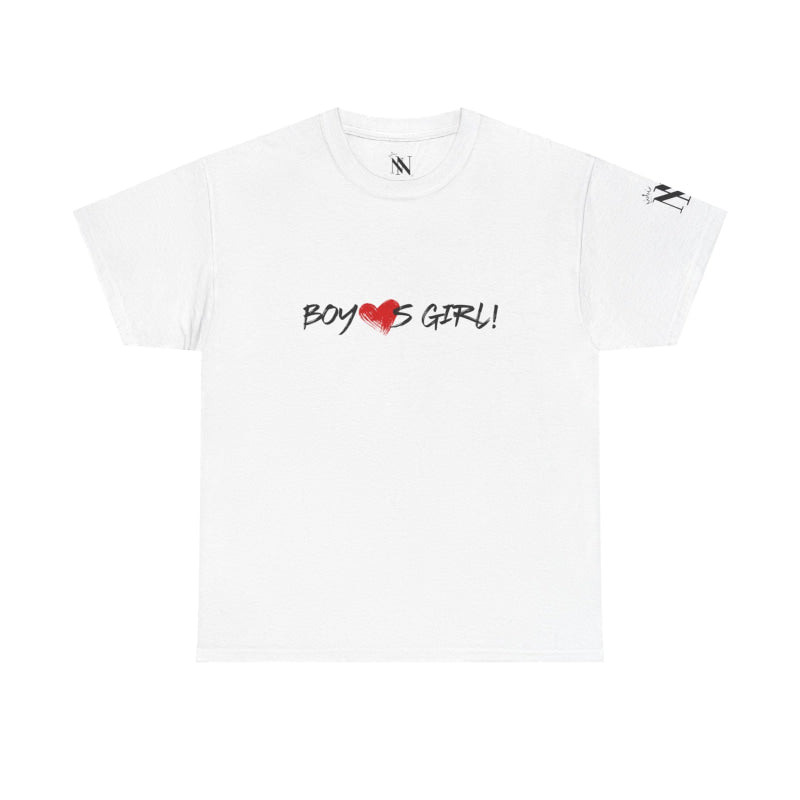 Boy Loves Girl! | Mix & Match Cotton Unisex Fun-Flirty Lovers’ T-Shirts