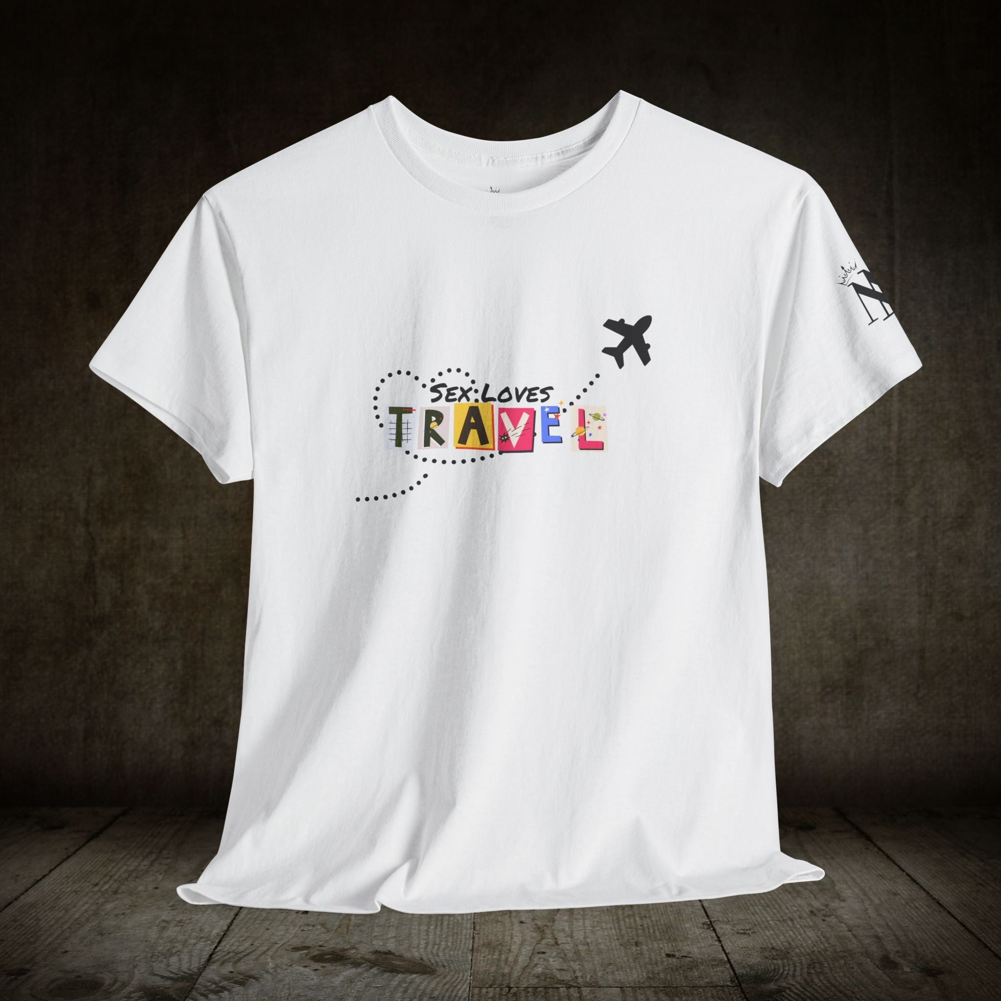 Sex Loves Travel | Mix & Match 100% Cotton Unisex Fun-Flirty Lovers’ Tees