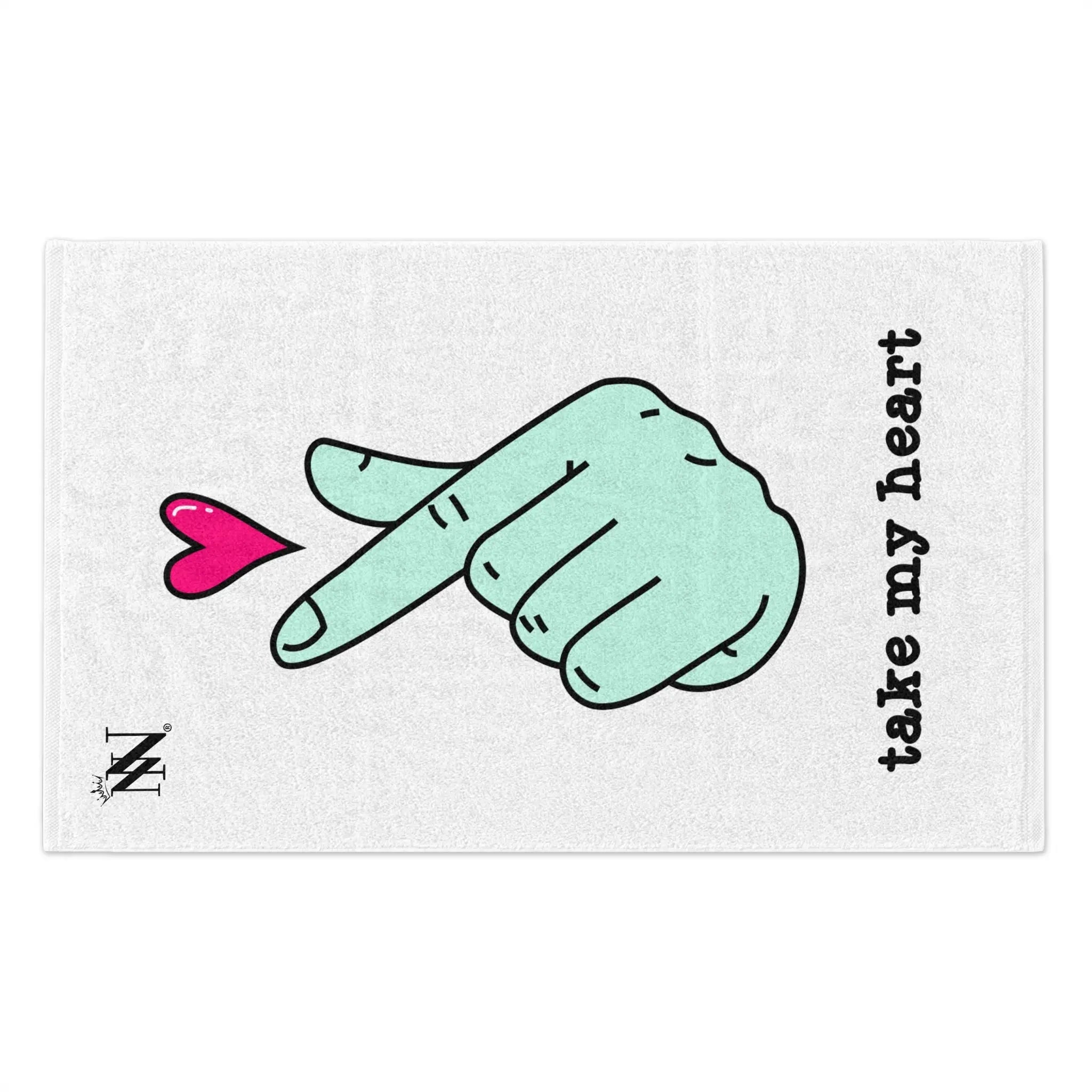 Take My Heart | Nectar Napkins Fun-Flirty Lovers’ Towels