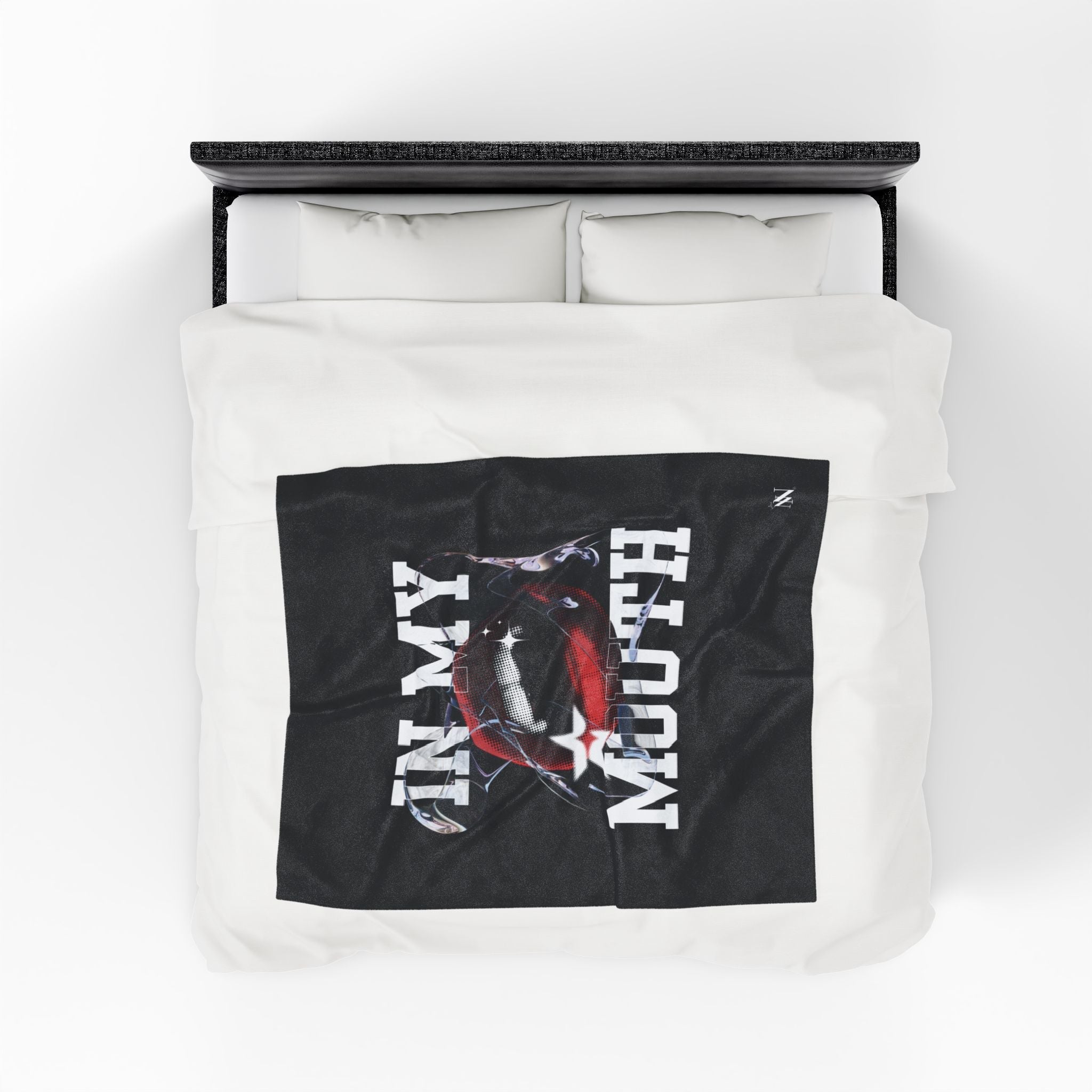 In My Mouth | Mix & Match Velveteen Fun-Flirty Lovers’ Blankets