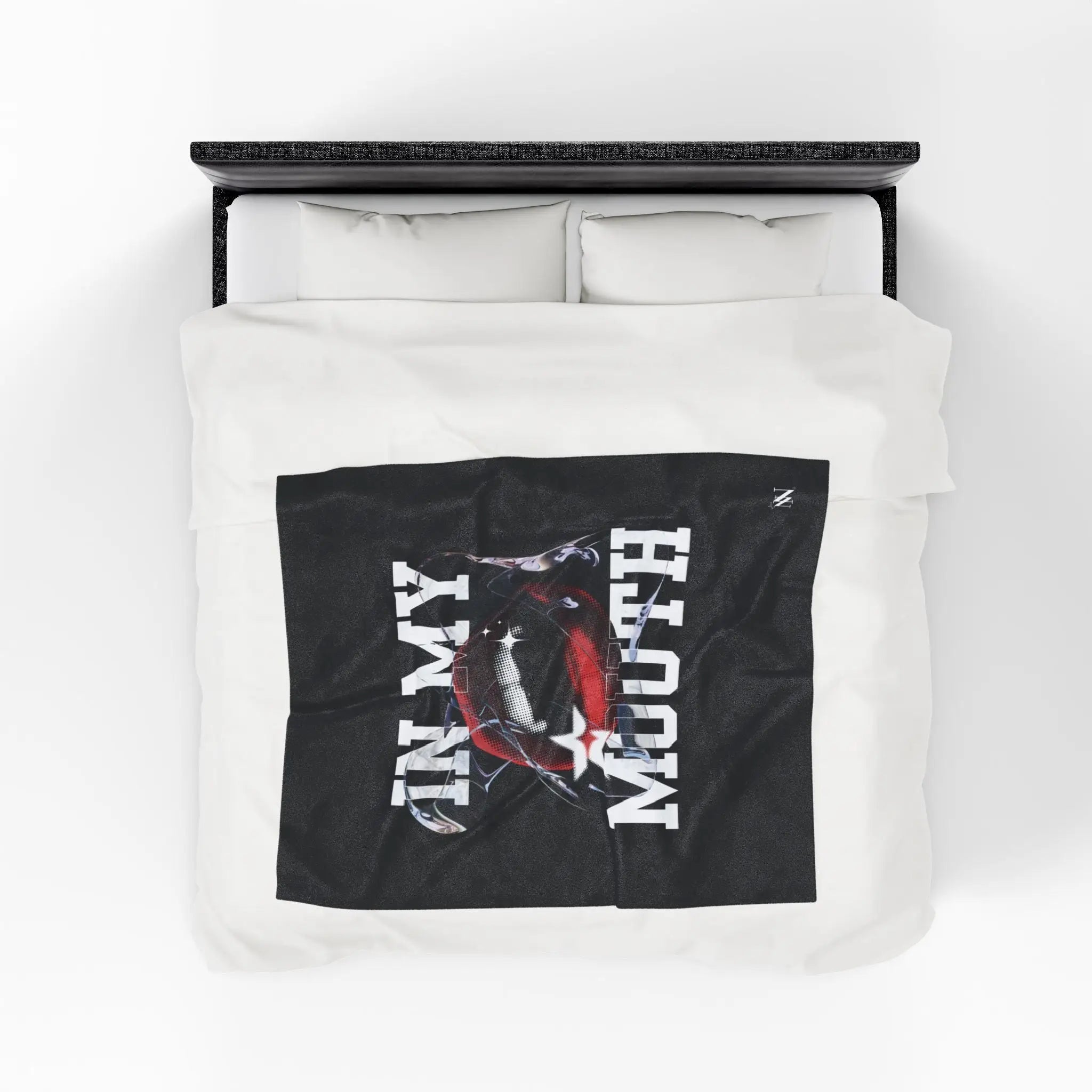 In My Mouth | Mix & Match Velveteen Fun-Flirty Lovers’ Blankets