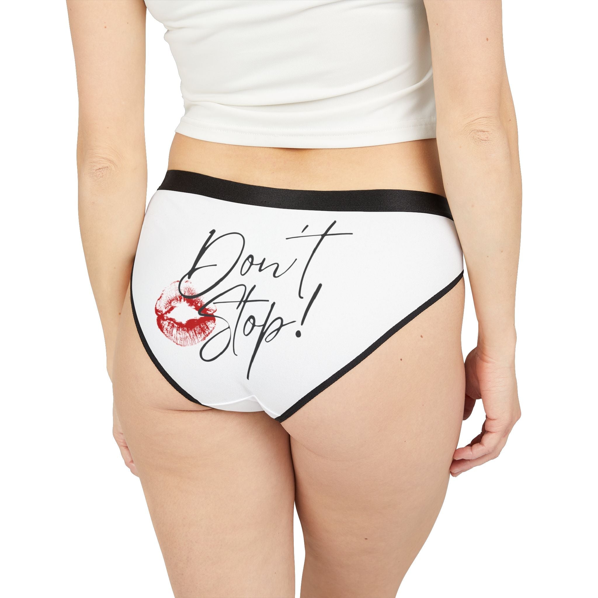 Don’t Stop with a Kiss Romantic Sex Gifts Women’s Panties