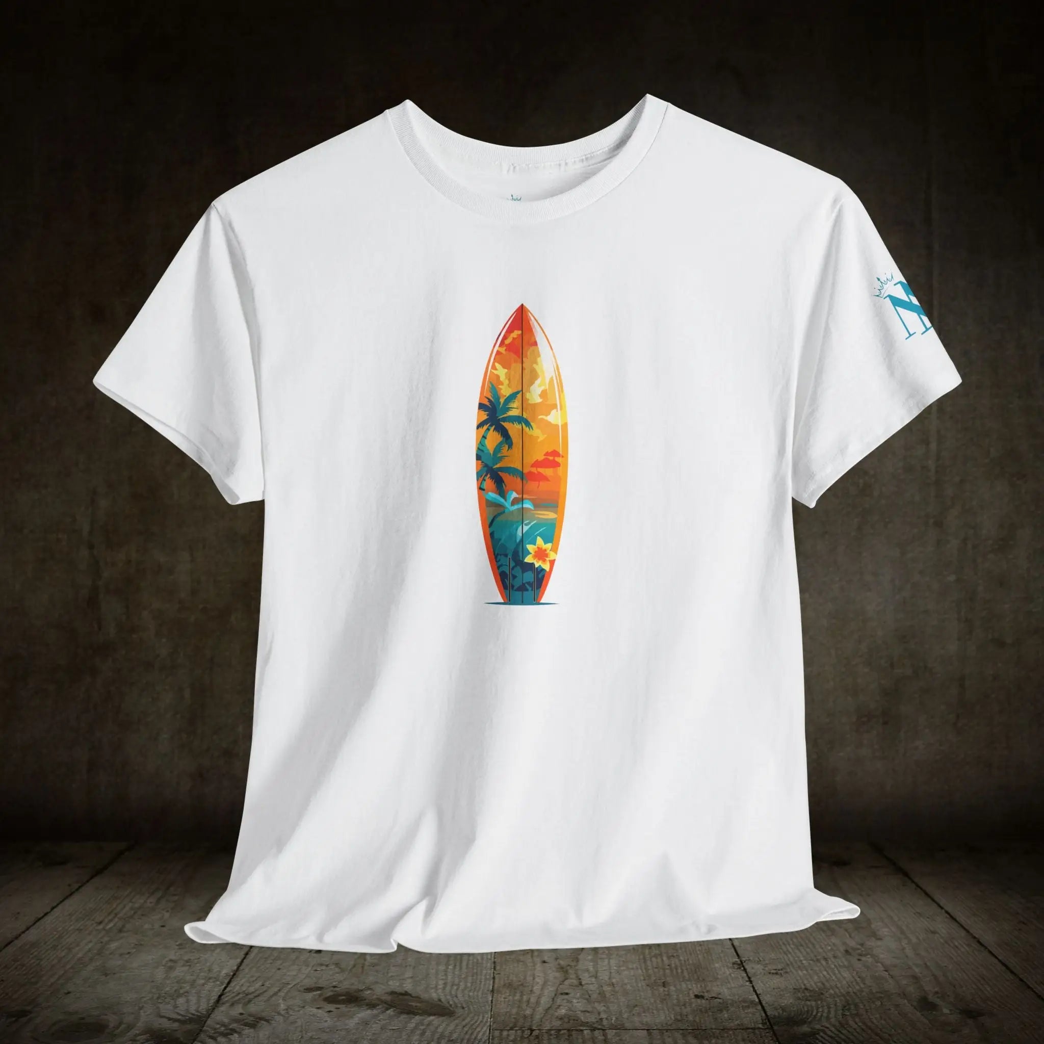 Surfboard | Mix & Match Cotton Unisex Fun-Flirty Loversโ Tees