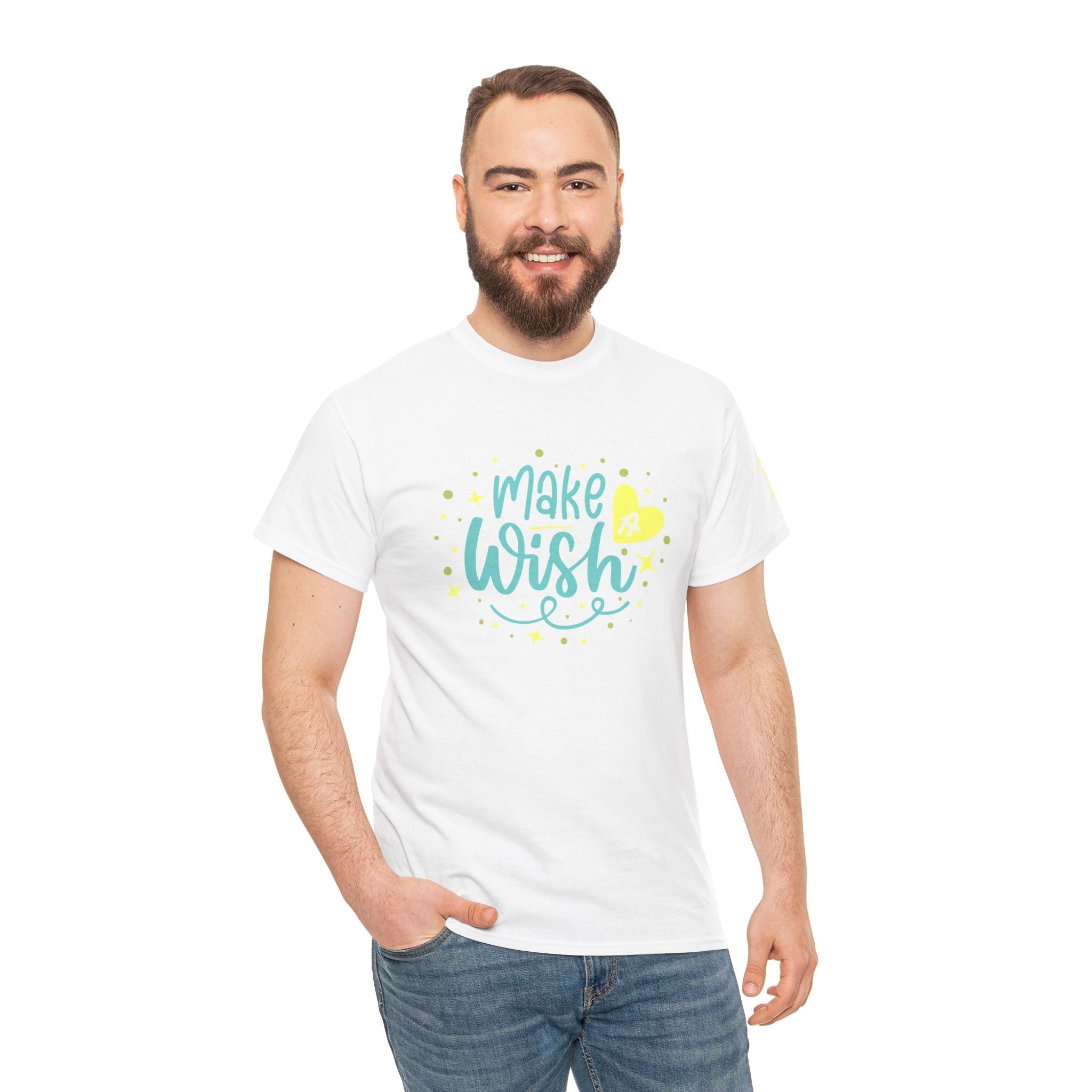 Make A Wish | Mix & Match Cotton Unisex Fun-Flirty Lovers’ T-Shirts