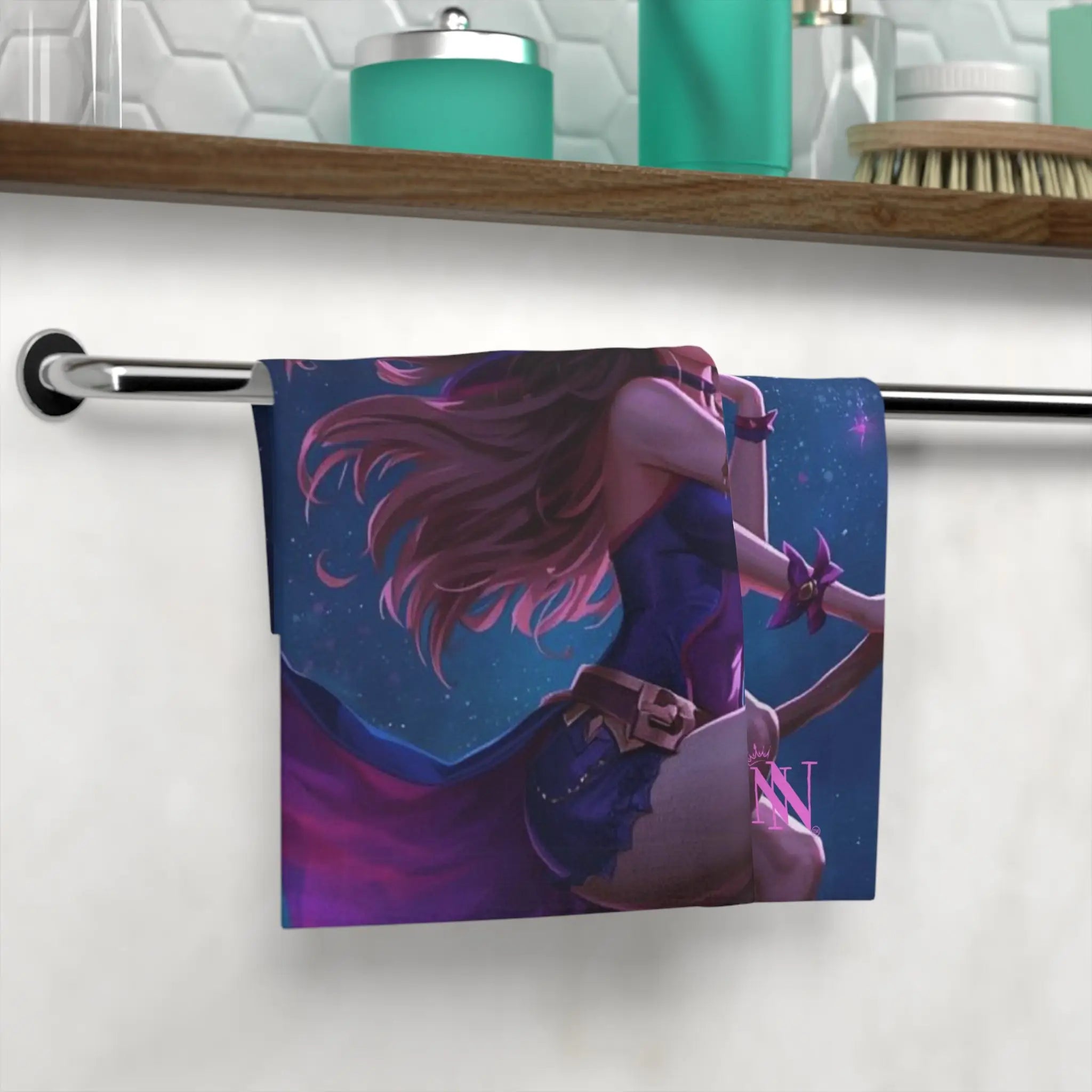 Flying Witch Broomstick Fantasy Women Cum Rag