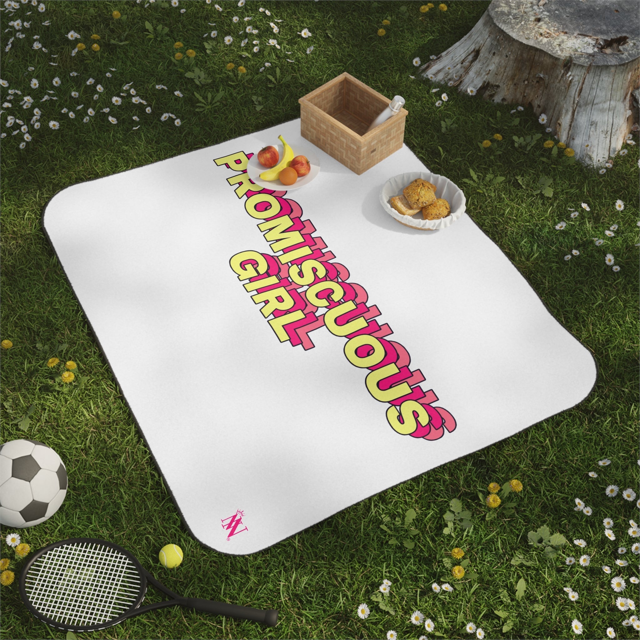 Promiscuous Girl | Mix Match Fun-Flirty Lovers’ Water-Resistant Blankets
