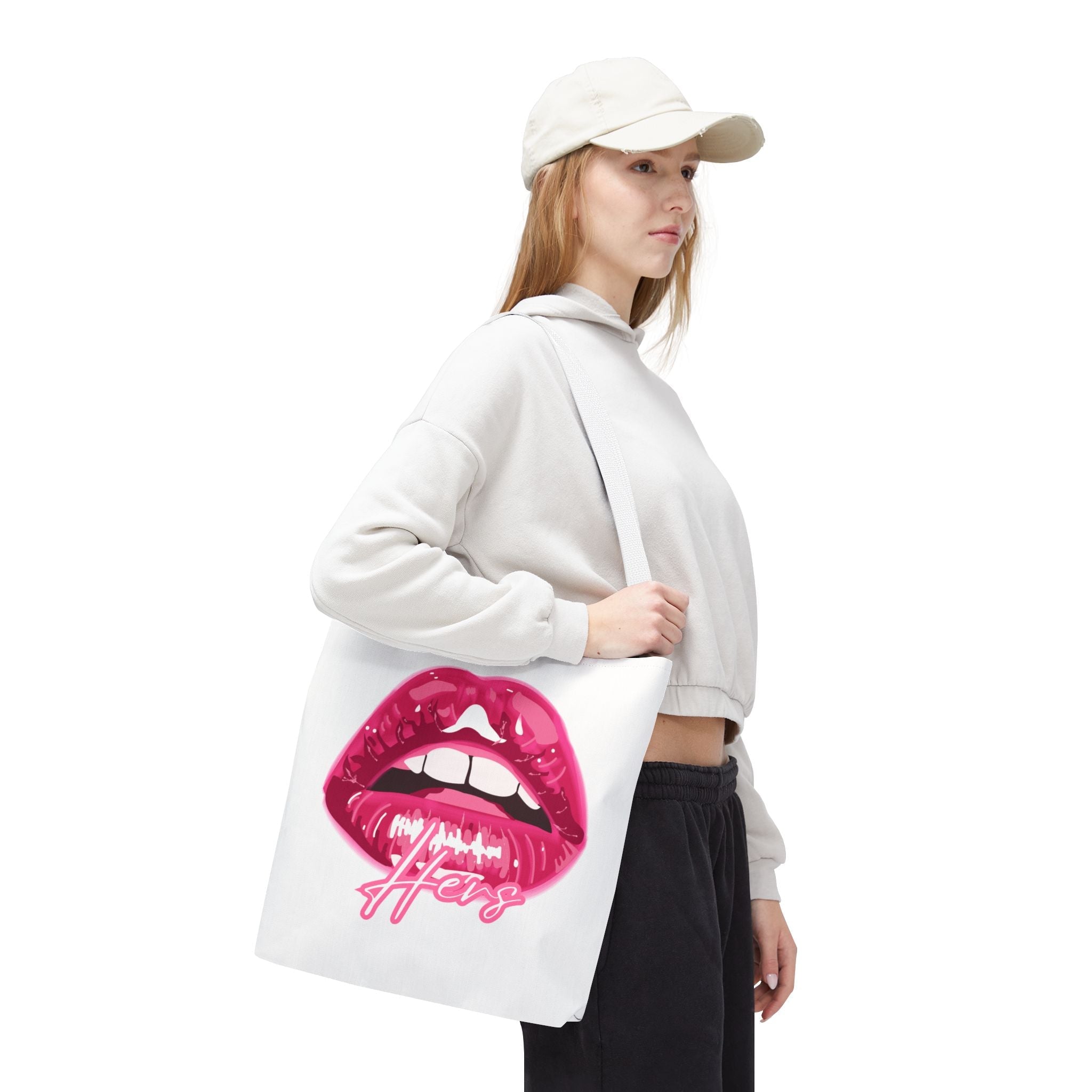 Hers Mouth Open Tote Bag