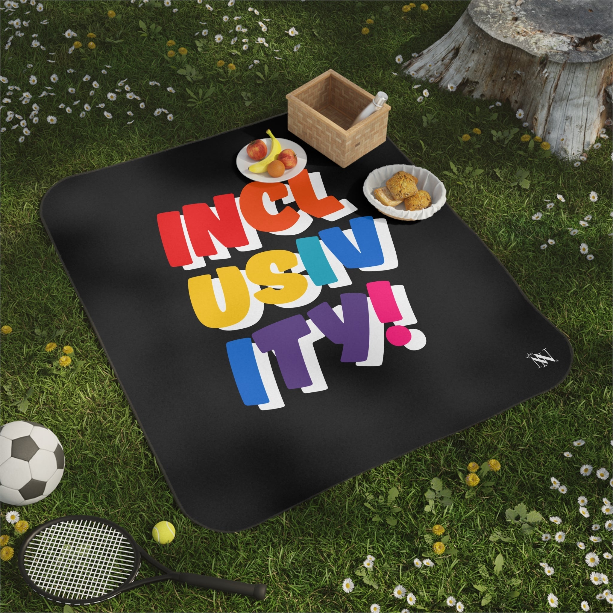Inclusivity! Rainbow Couple Friendly Sex Blanket