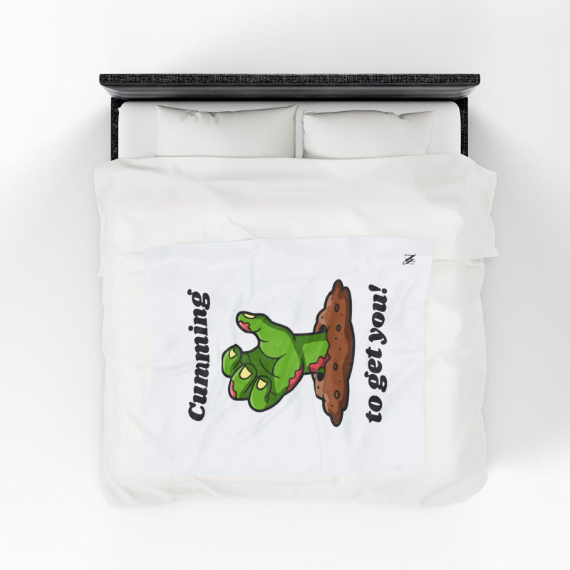 Cumming to Get You Monster | Mix & Match Soft Fun-Flirty Lovers’ Blankets