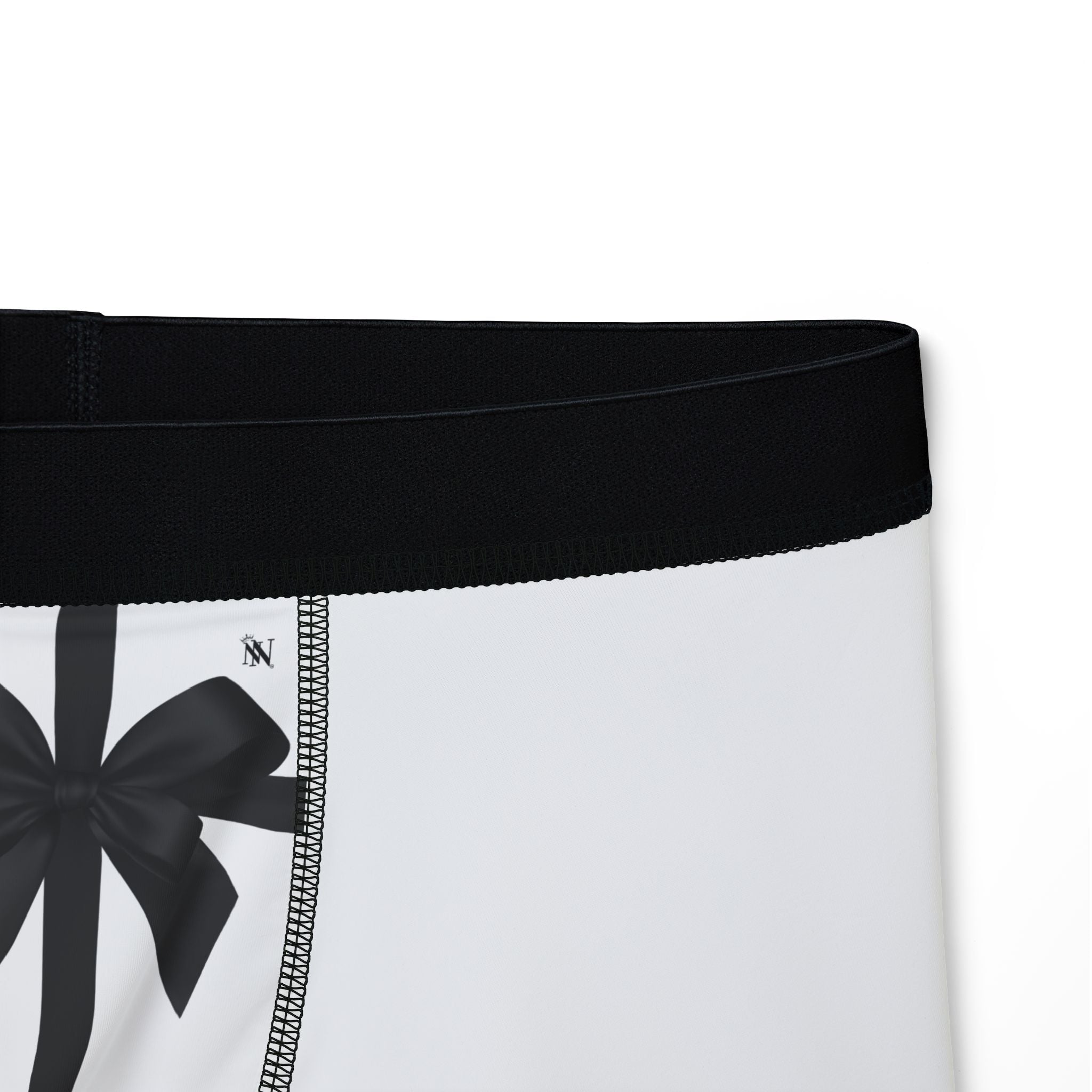 Unwrap Me Black Bow | Mix & Match Fun-Flirty Lovers’ Boxer Briefs